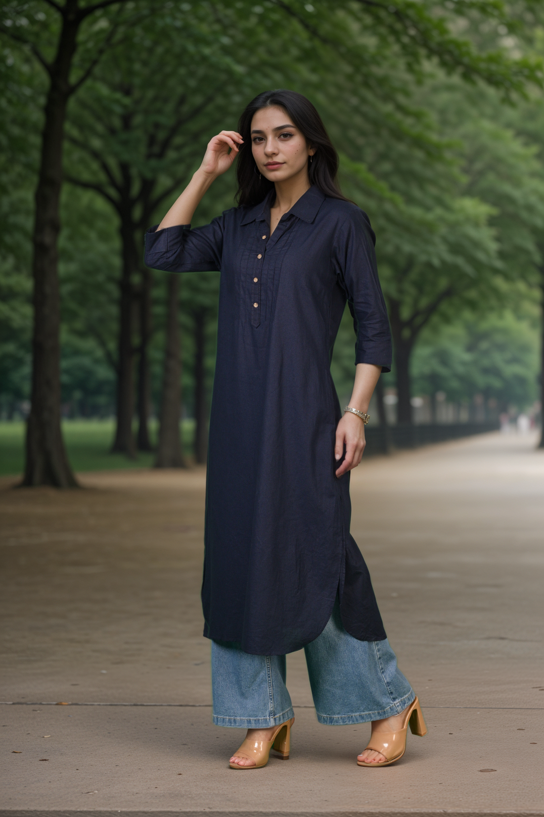 "Sophisticated Styles in Black & Pink: Your Ultimate Ethnic Wear Guide".