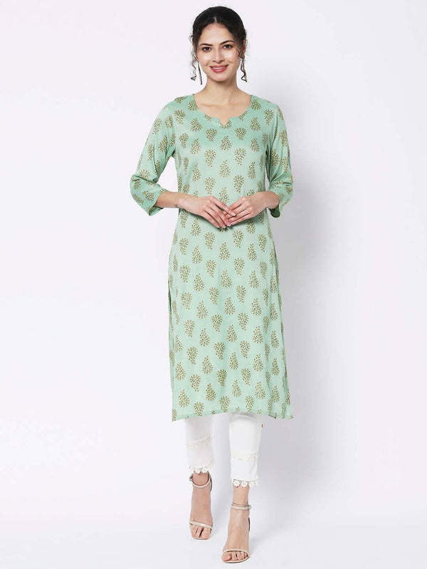 Vedic Ethnic Motifs Printed Cotton Kurta