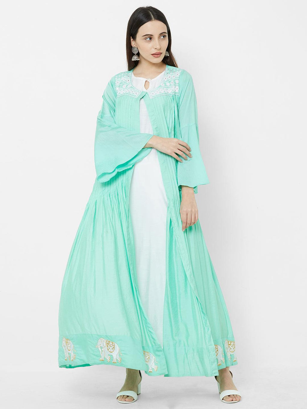 Vedic apparel premium chanderi jacket - Vedic Apparel Private Limited