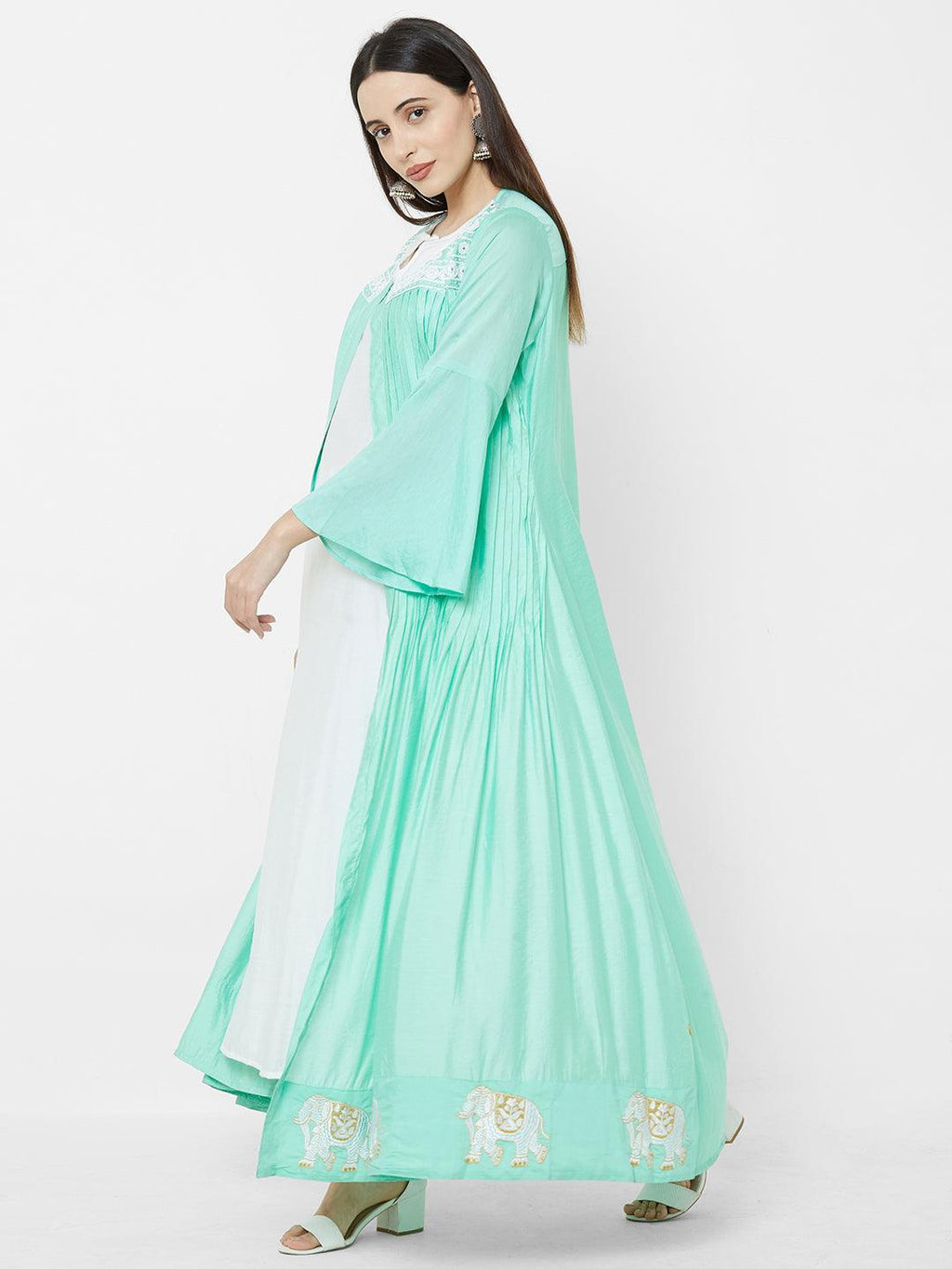 Vedic apparel premium chanderi jacket - Vedic Apparel Private Limited