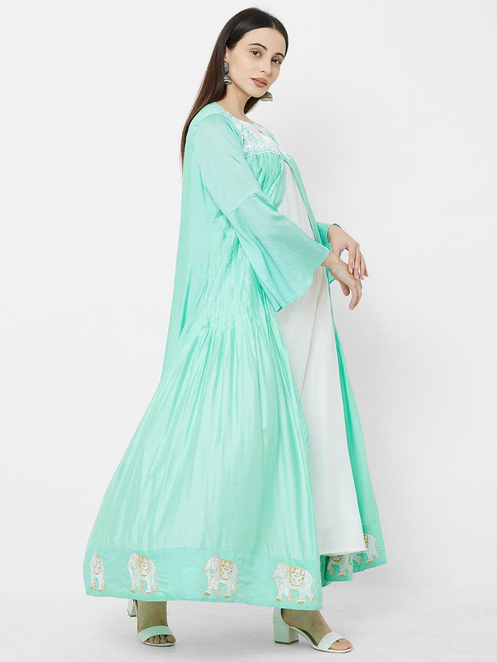 Vedic apparel premium chanderi jacket - Vedic Apparel Private Limited