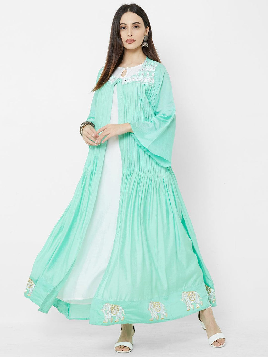 Vedic apparel premium chanderi jacket - Vedic Apparel Private Limited