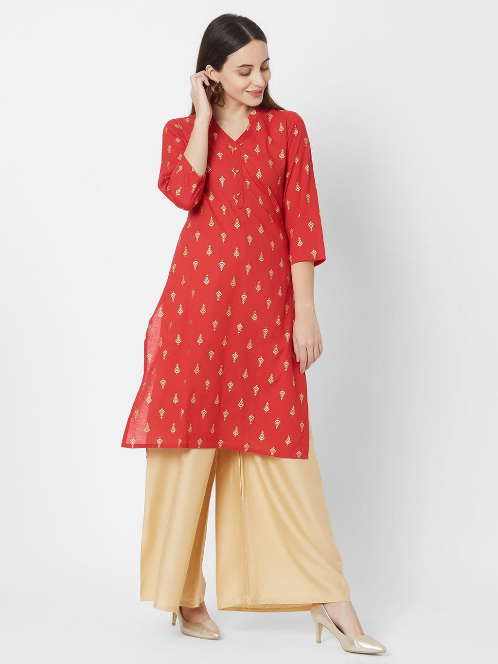 Vedic Apparel premium A-line kurta - Vedic Apparel Private Limited