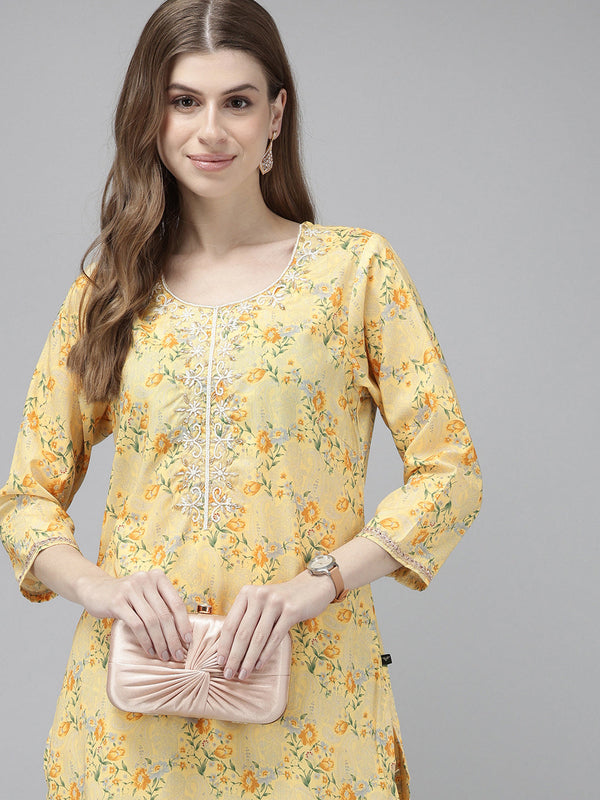 Vedic Sunshine Bloom Co-ord Set