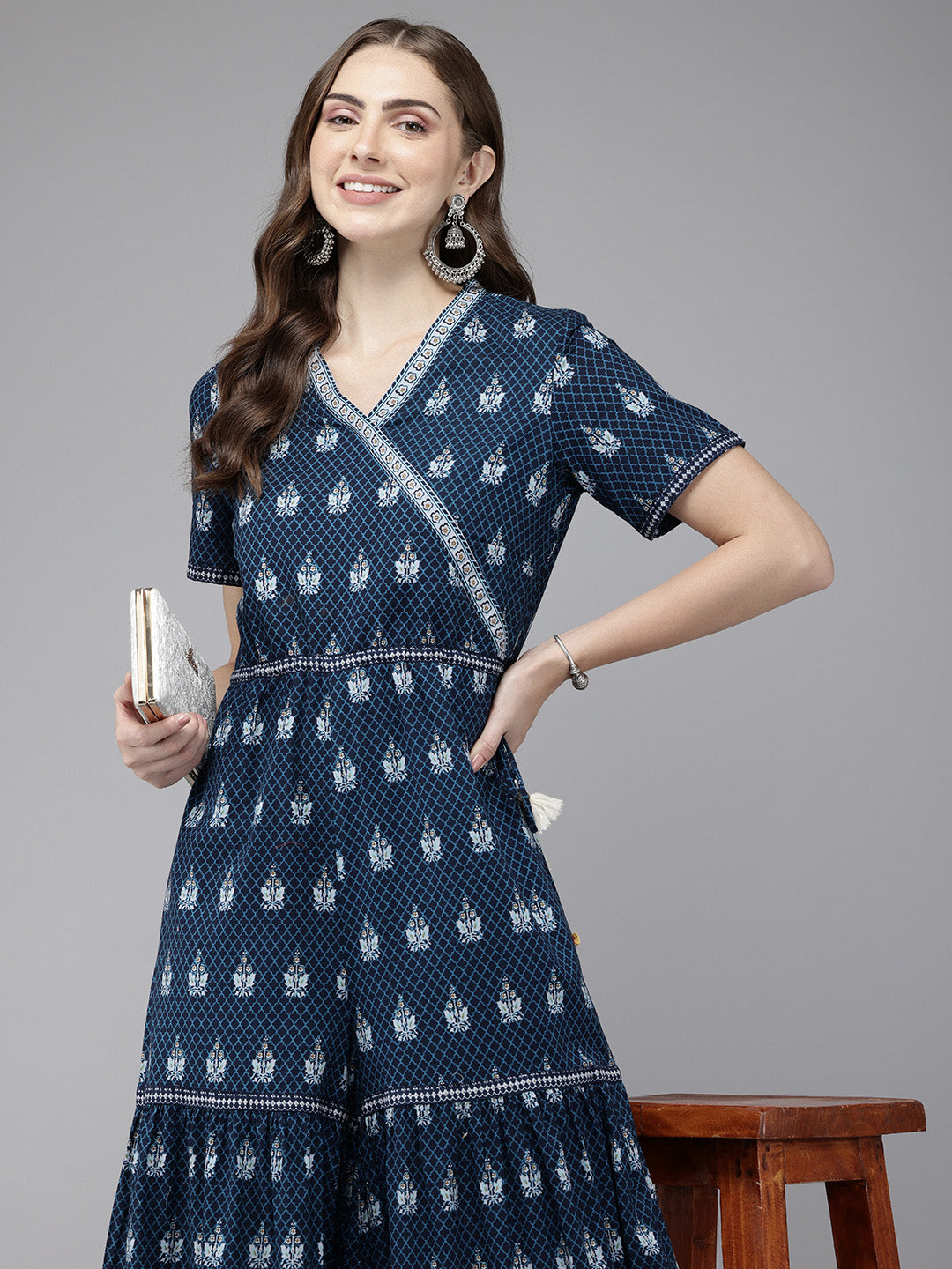 Vedic Printed Jumpsuit for Women