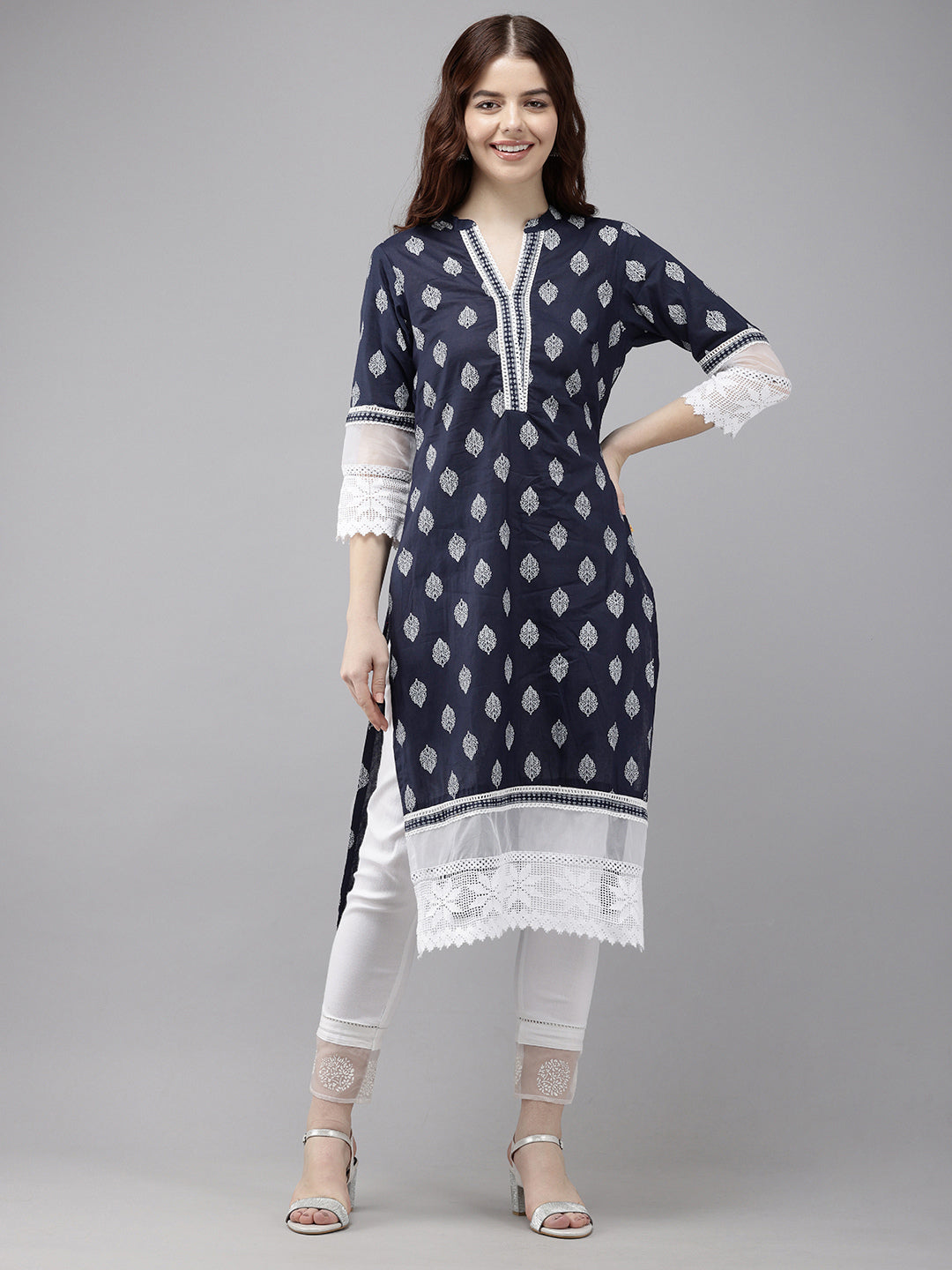 Vedic Women Printed Kurta