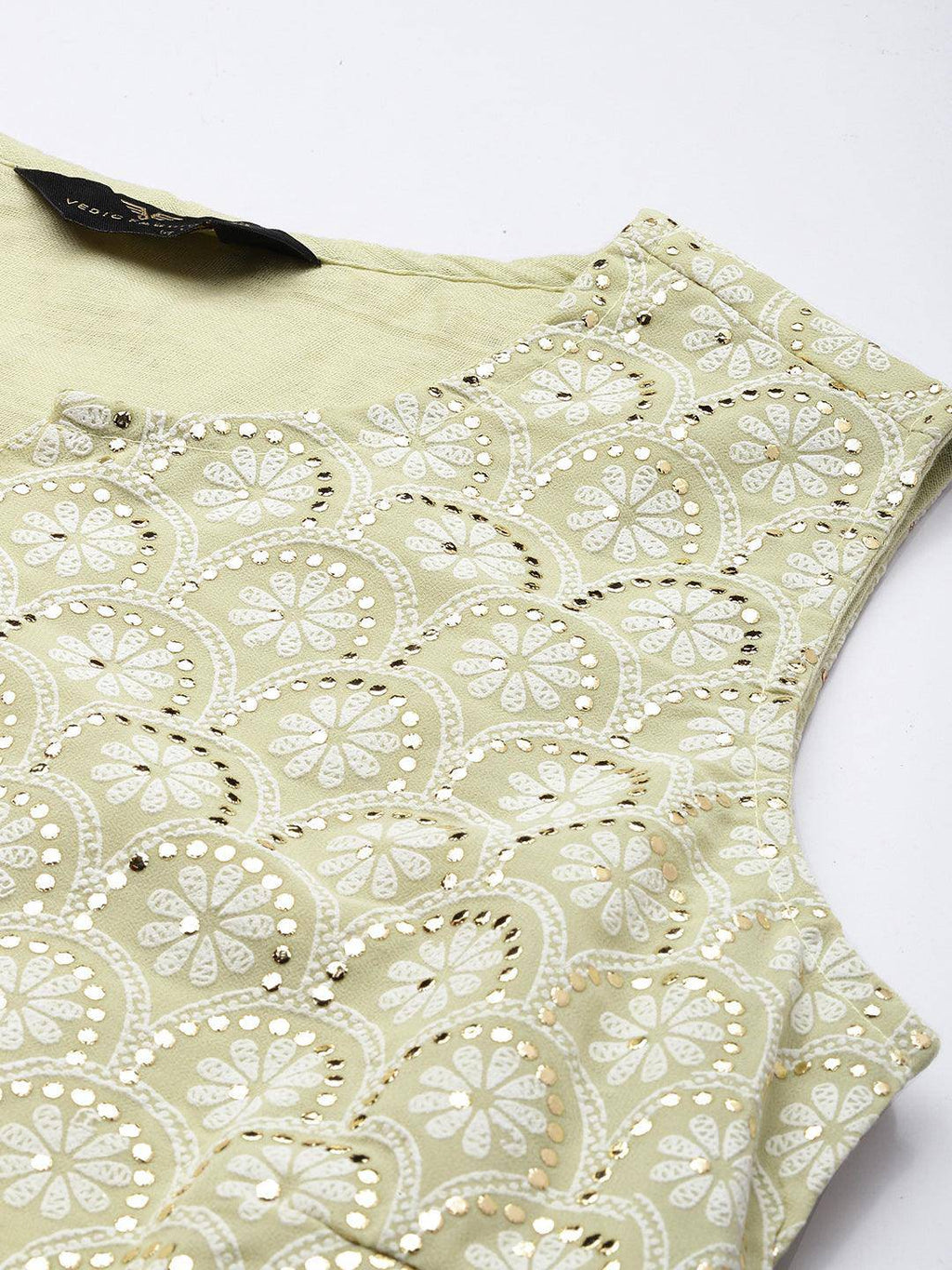 Vedic Women Kurta Sharara Dupatta - Vedic Apparel Private Limited