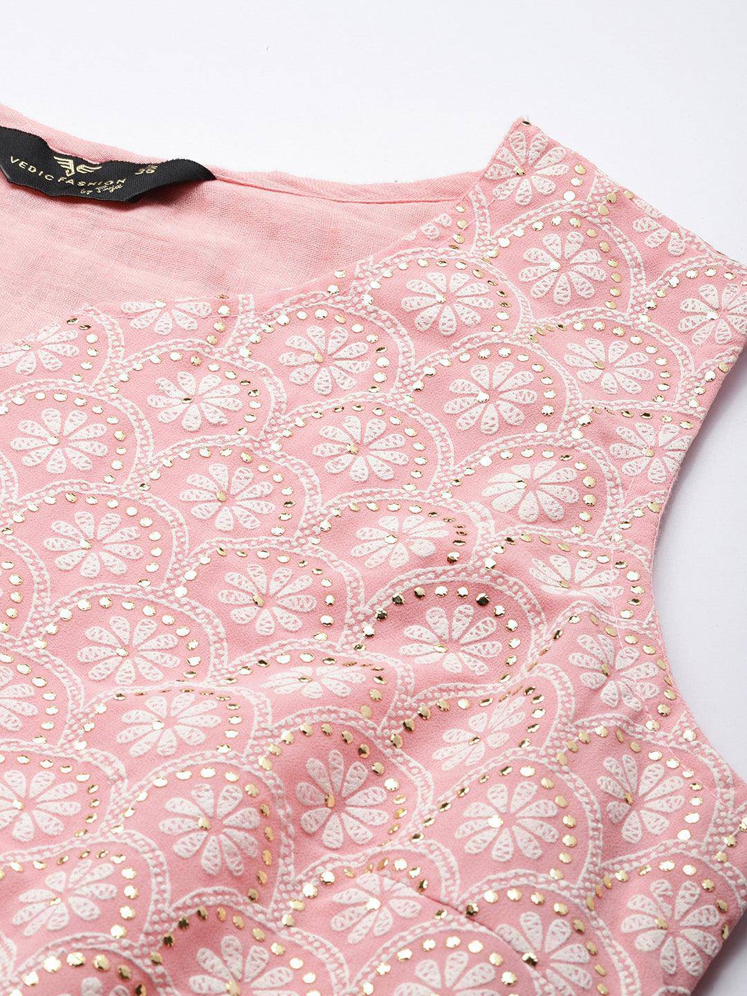 Vedic Women Kurta Sharara Dupatta - Vedic Apparel Private Limited