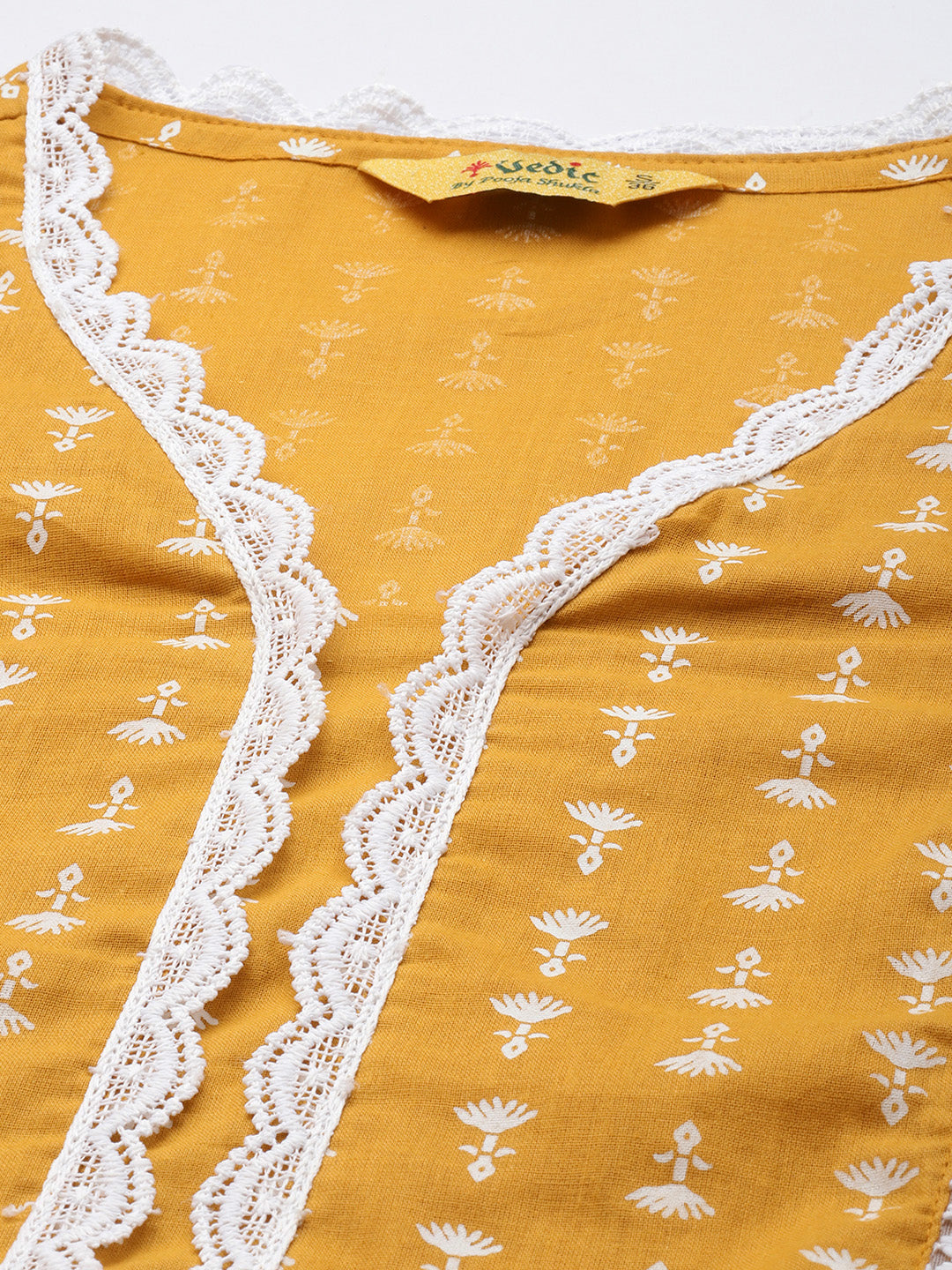 Vedic Women Printed Straight Kurta