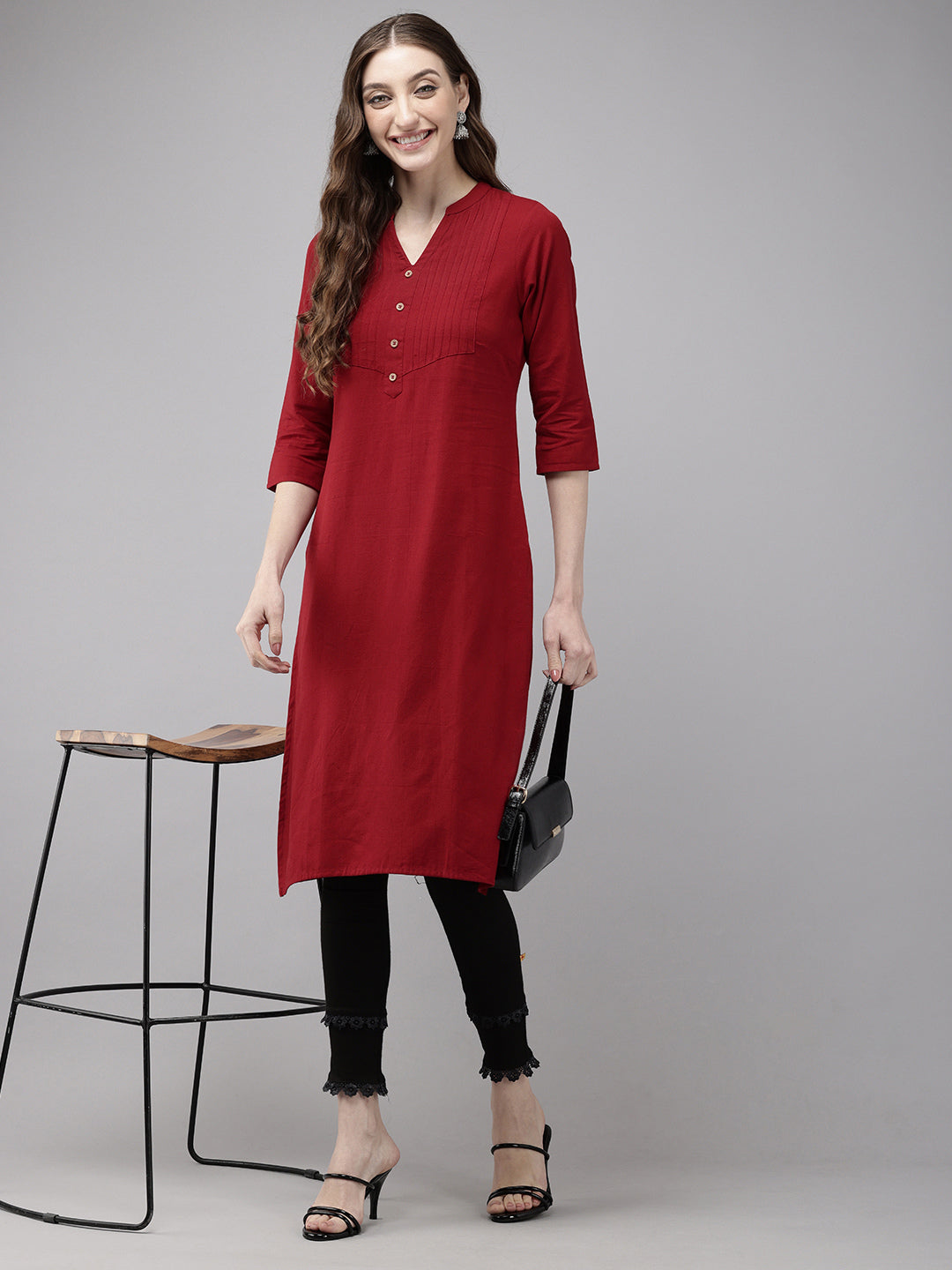 Vedic Women Straight Kurta