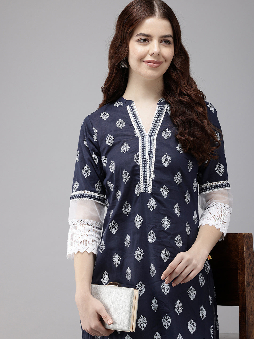 Vedic Women Printed Kurta