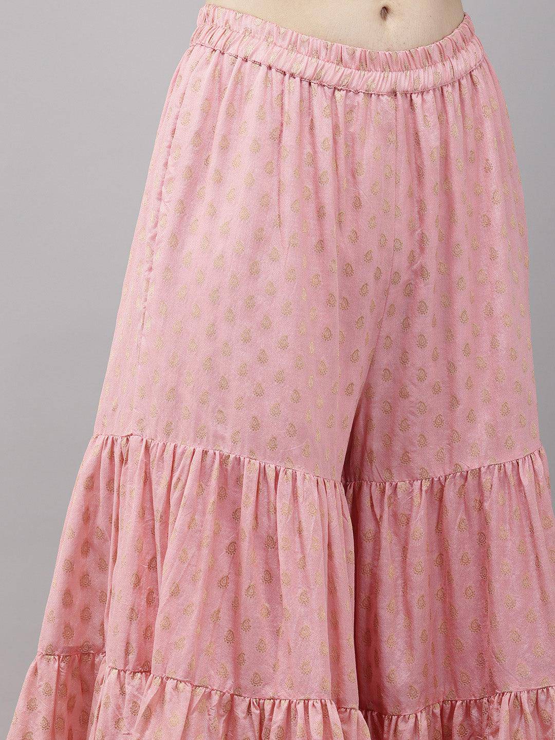 Vedic Women Kurta Sharara Dupatta - Vedic Apparel Private Limited