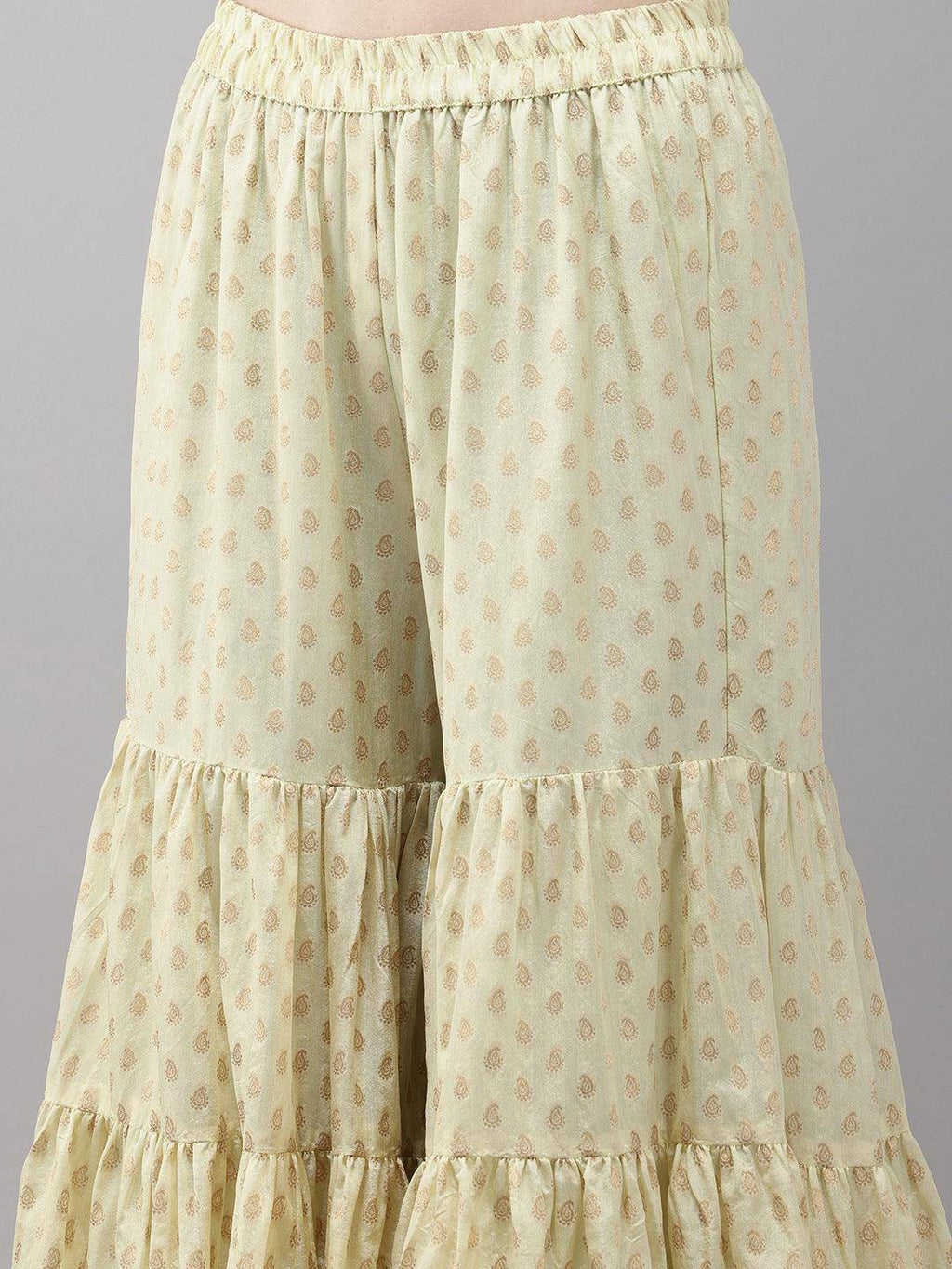 Vedic Women Kurta Sharara Dupatta - Vedic Apparel Private Limited