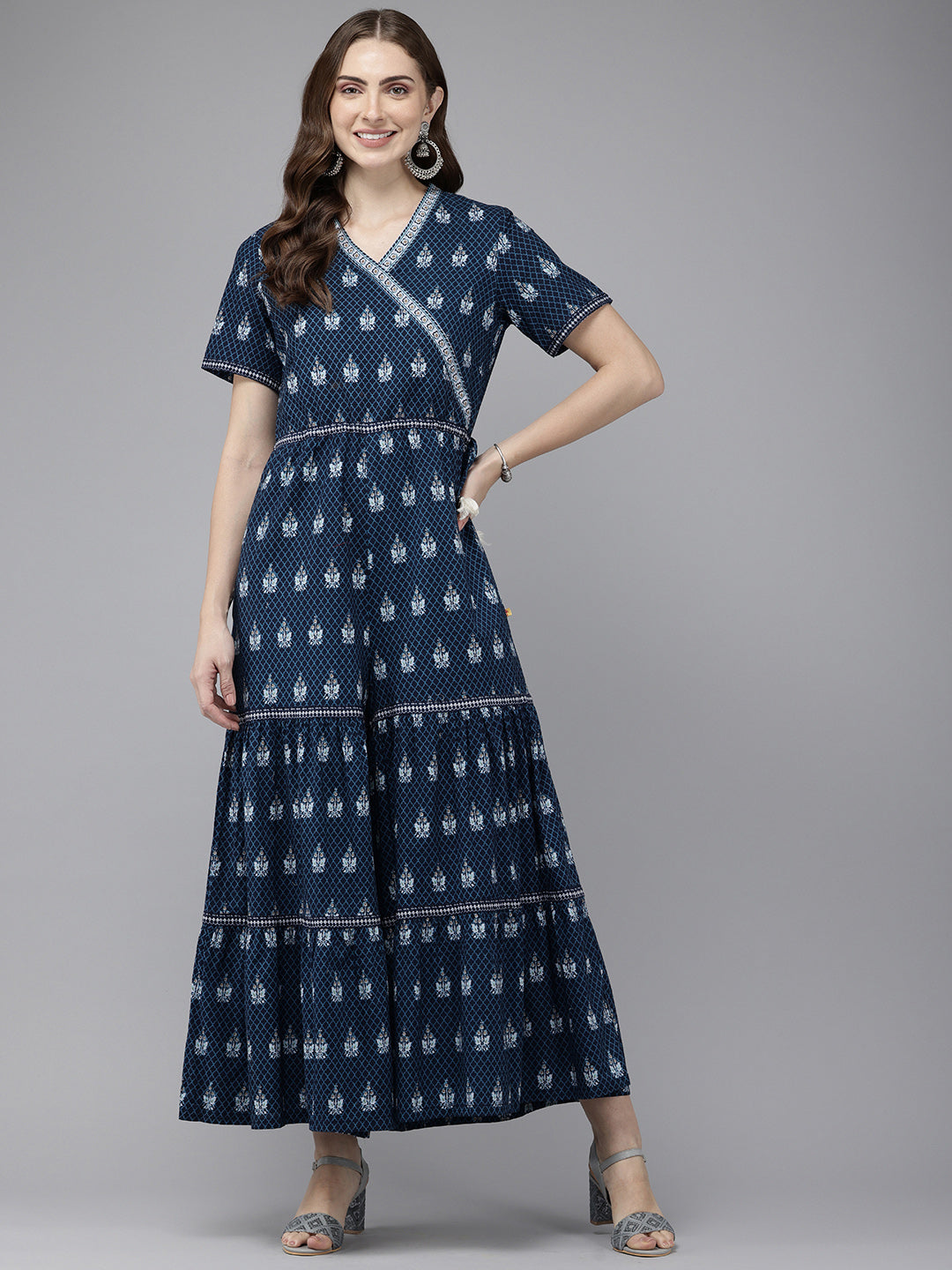 Vedic Printed Jumpsuit for Women