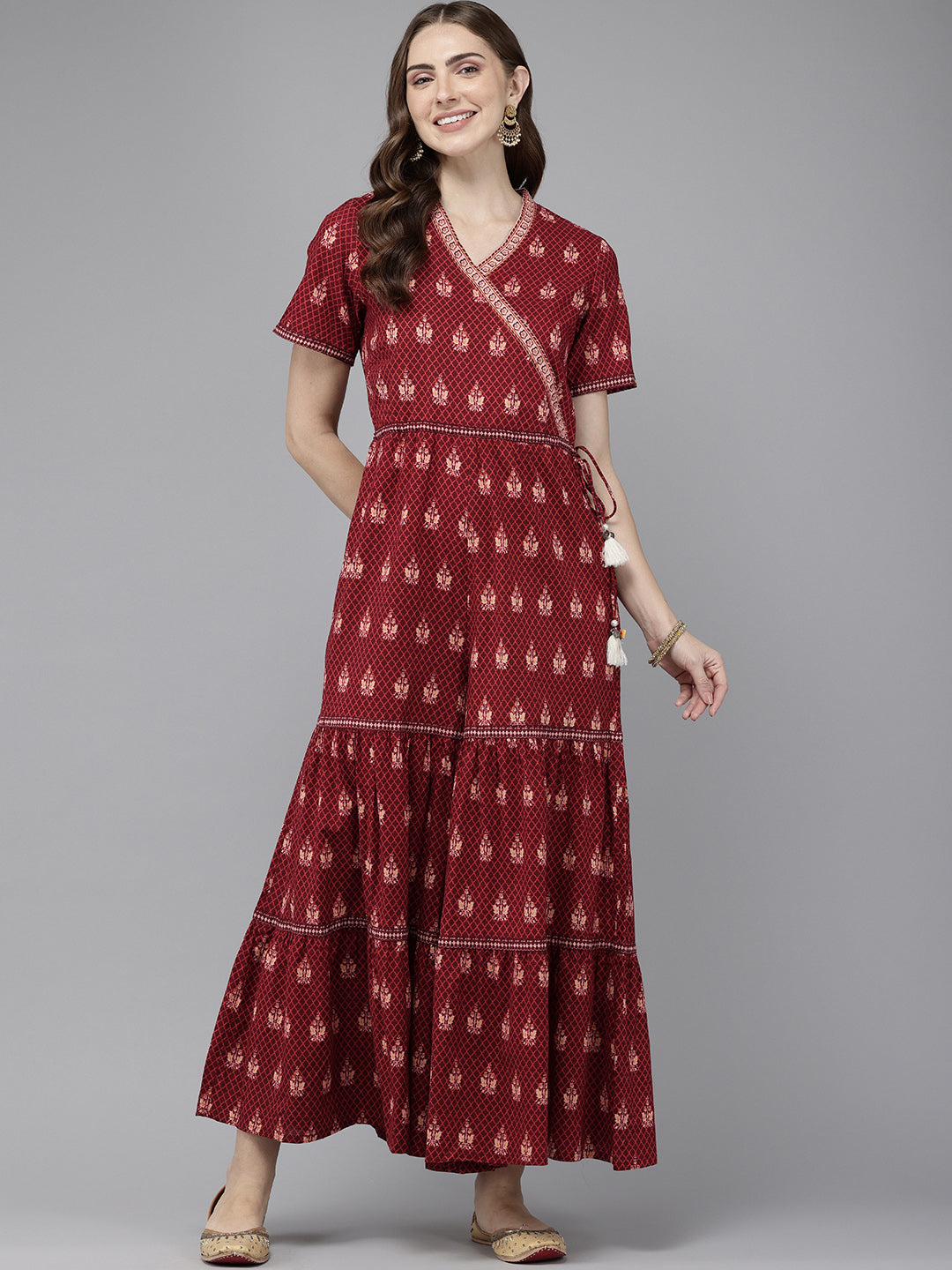 Vedic Printed Jumpsuit for Women