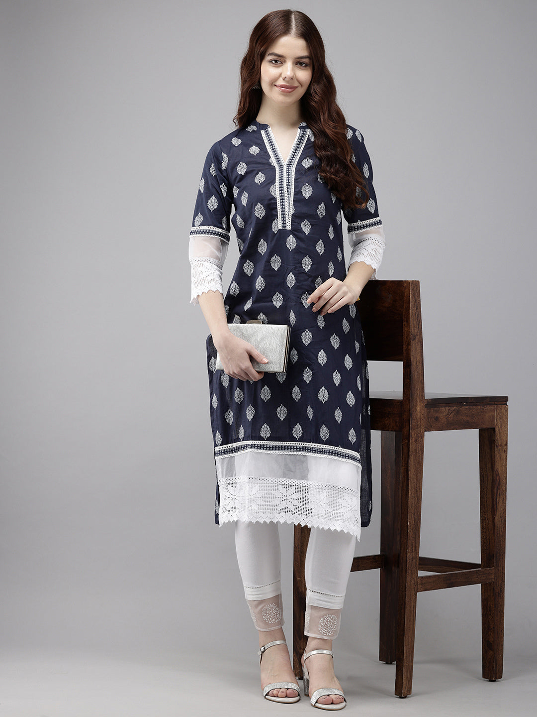 Vedic Women Printed Kurta