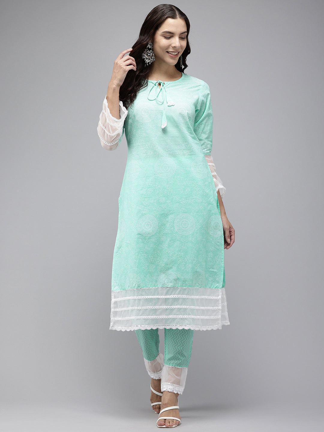 Vedic Women Straight Kurta Pant