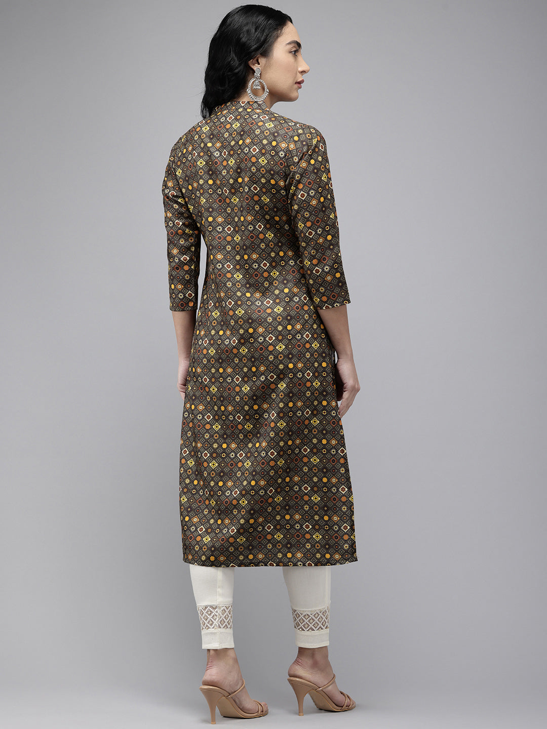 Vedic Women Printed Straight Kurta