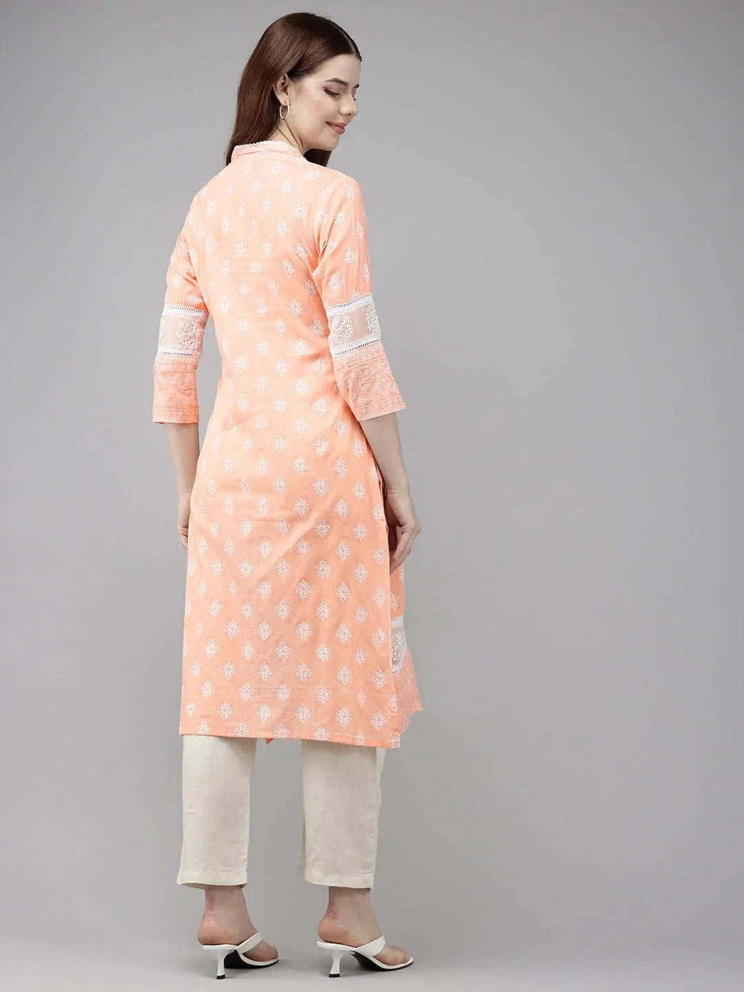 Vedic Women Printed Straight Kurta - Vedic Apparel Private Limited