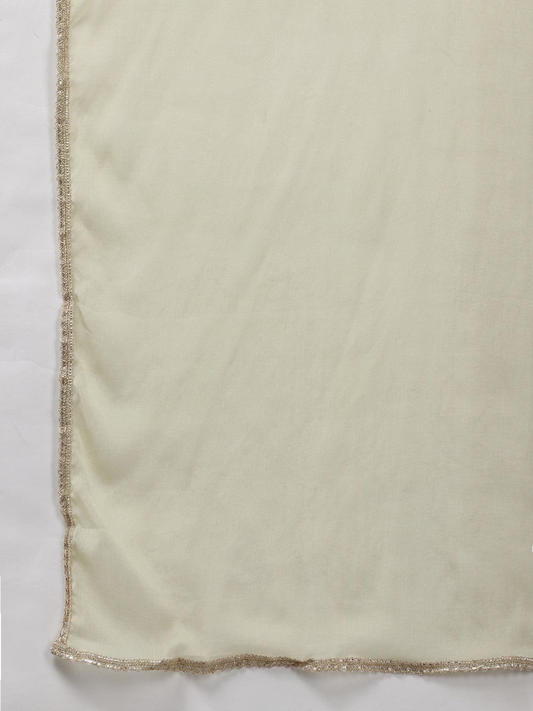 Vedic Women Kurta Sharara Dupatta - Vedic Apparel Private Limited