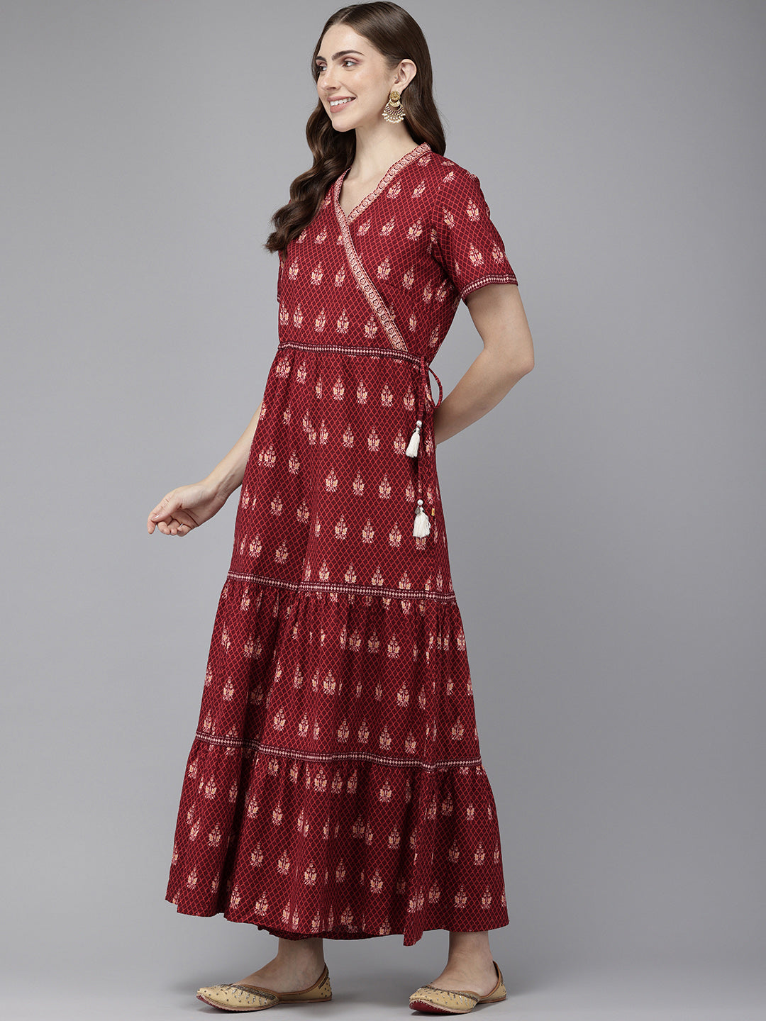 Vedic Printed Jumpsuit for Women