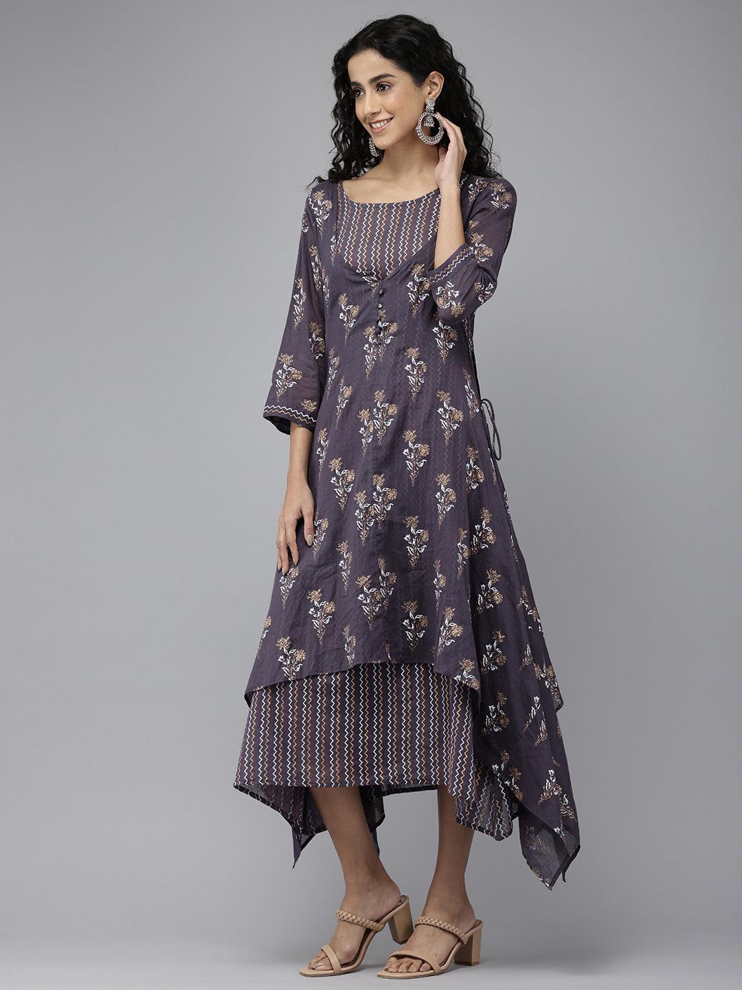 Vedic Women All Over Printed Dress - Vedic Apparel Private Limited