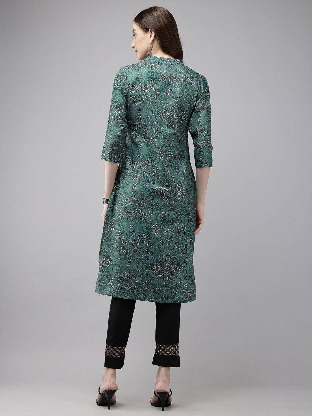 Vedic Women Printed Straight Kurta - Vedic Apparel Private Limited