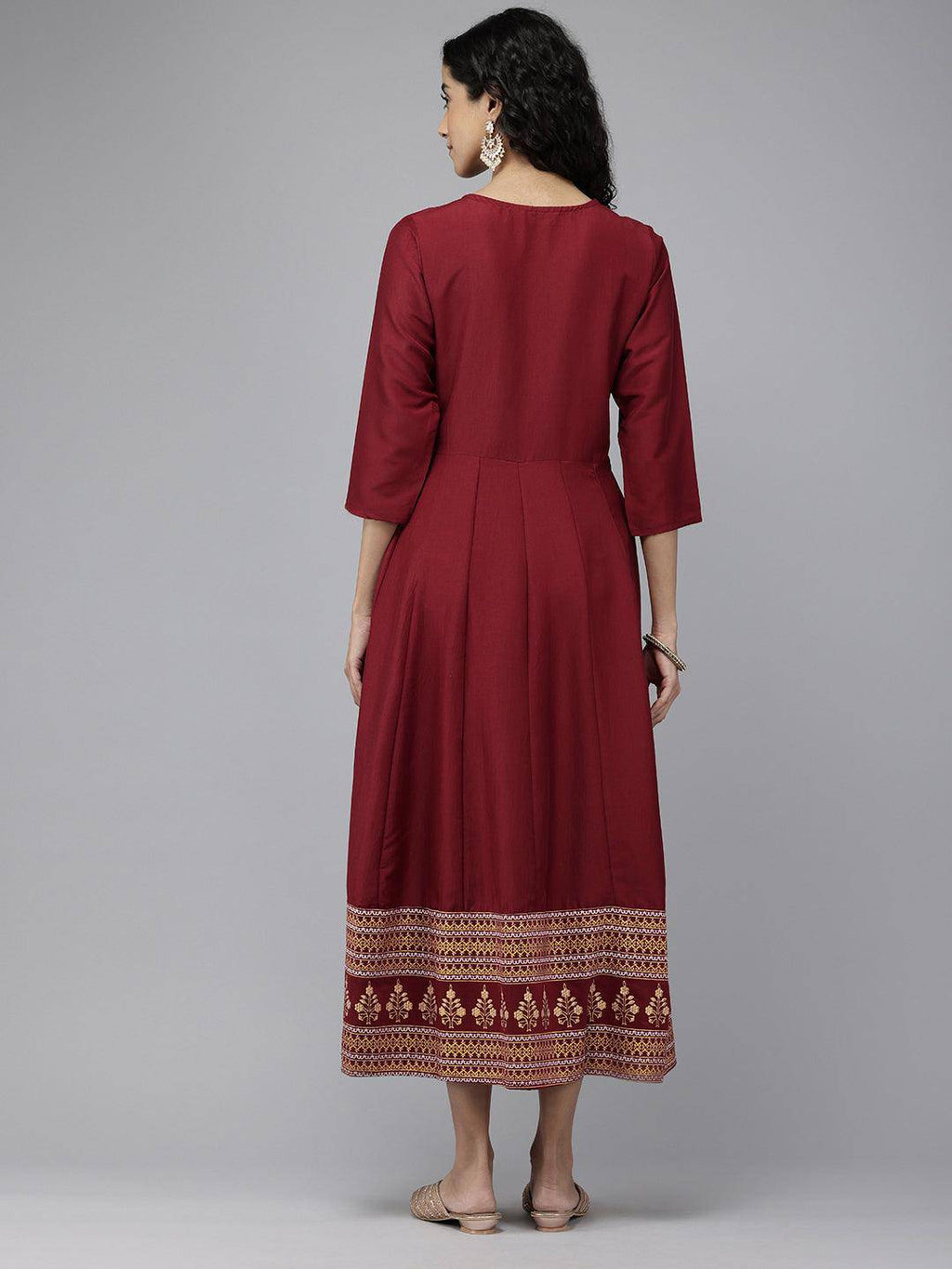 Vedic Women Embellished Anarkali Kurta - Vedic Apparel Private Limited