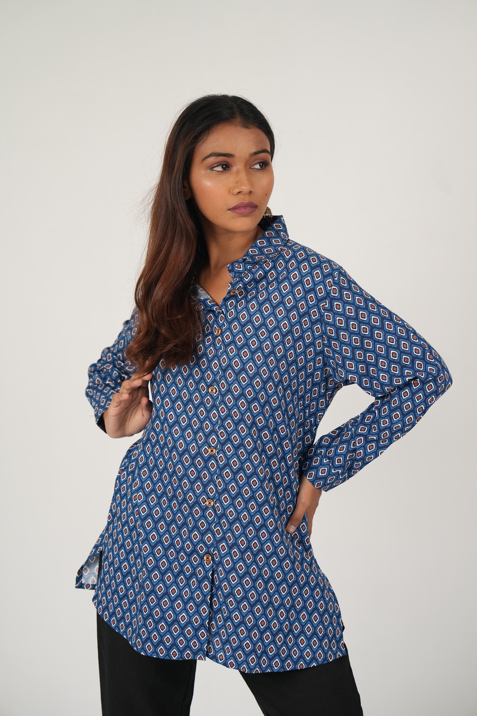 Vedic aesthetic short top - Vedic Apparel Private Limited