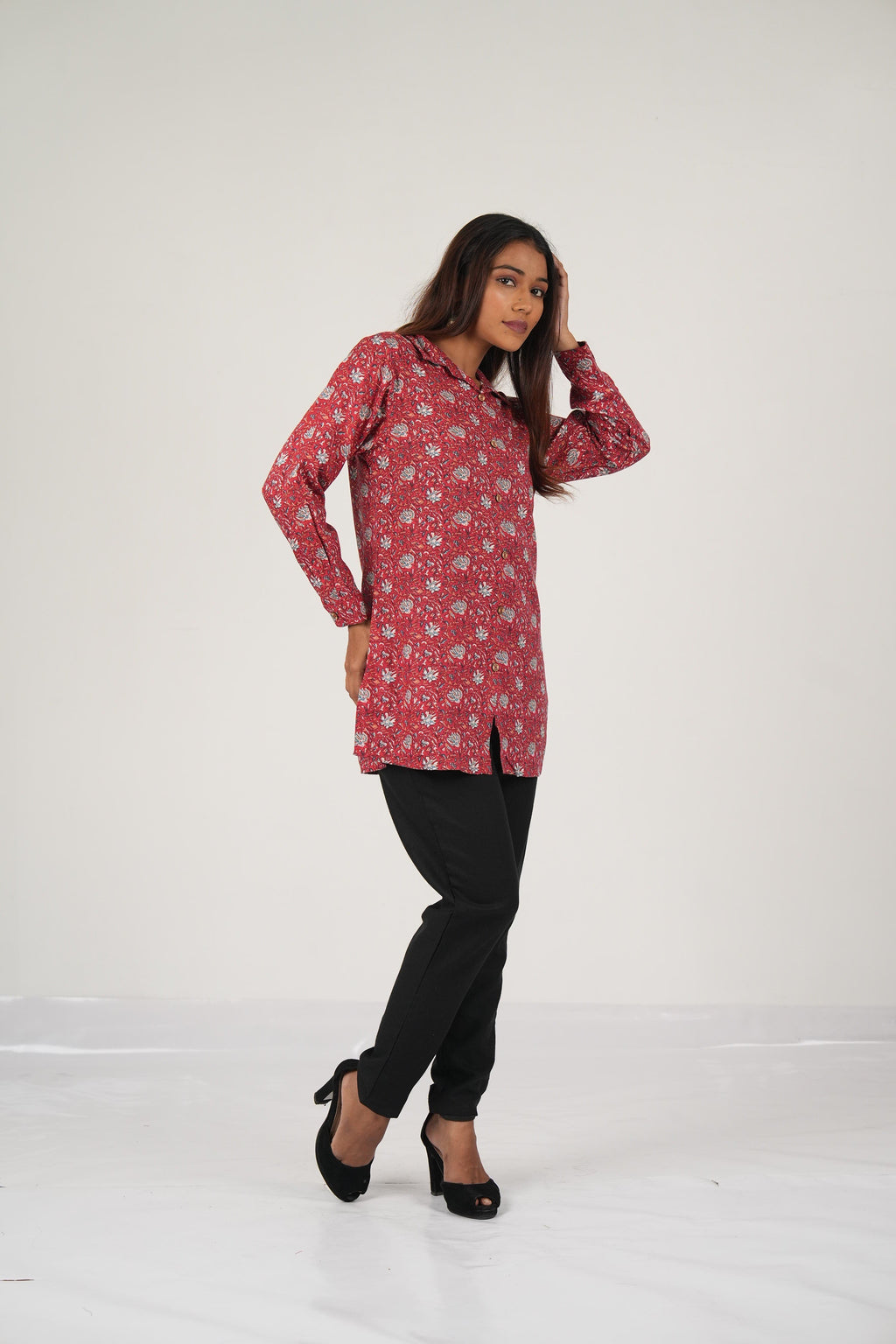 Vedic aesthetic short top - Vedic Apparel Private Limited