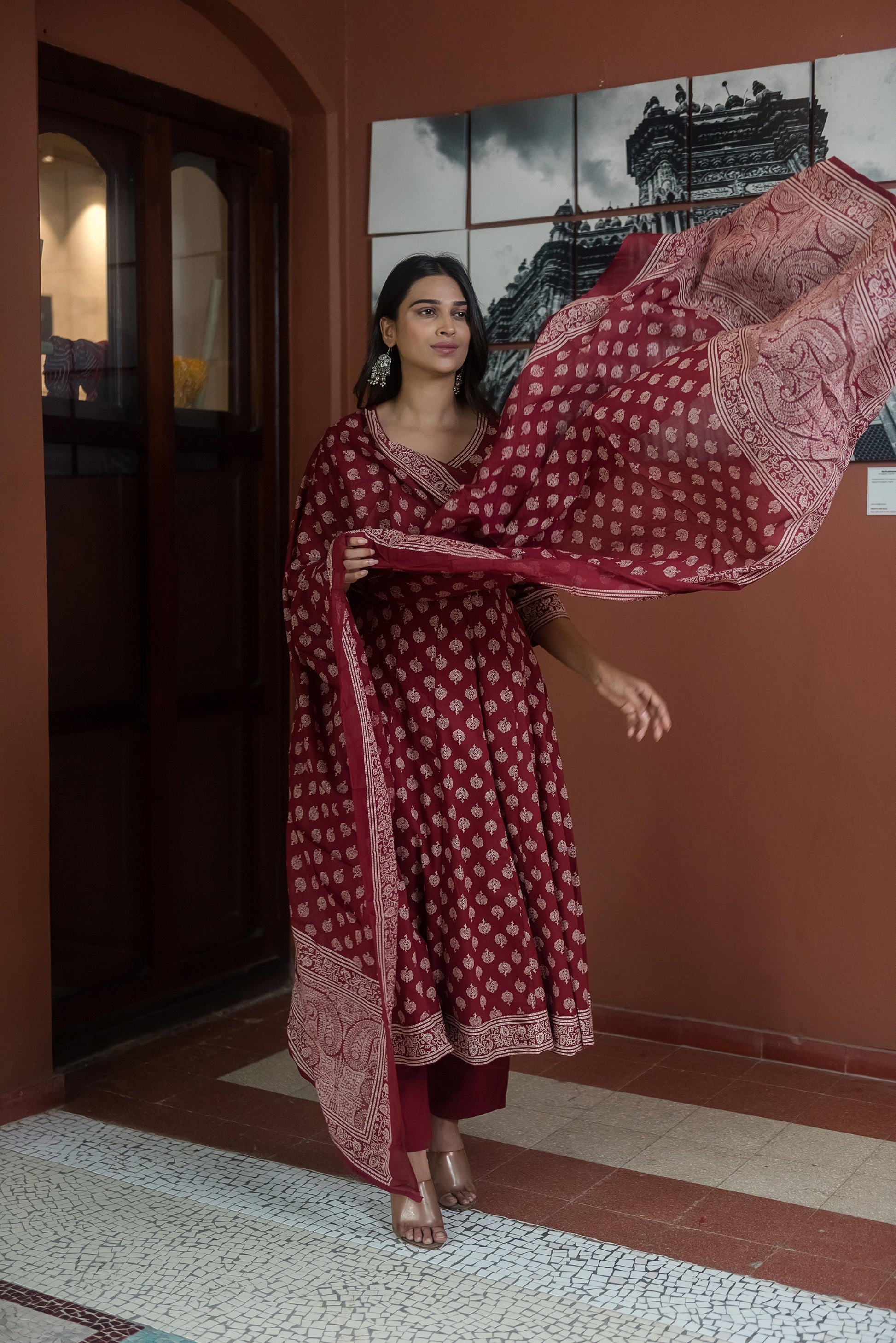 Elegant Anarkali set