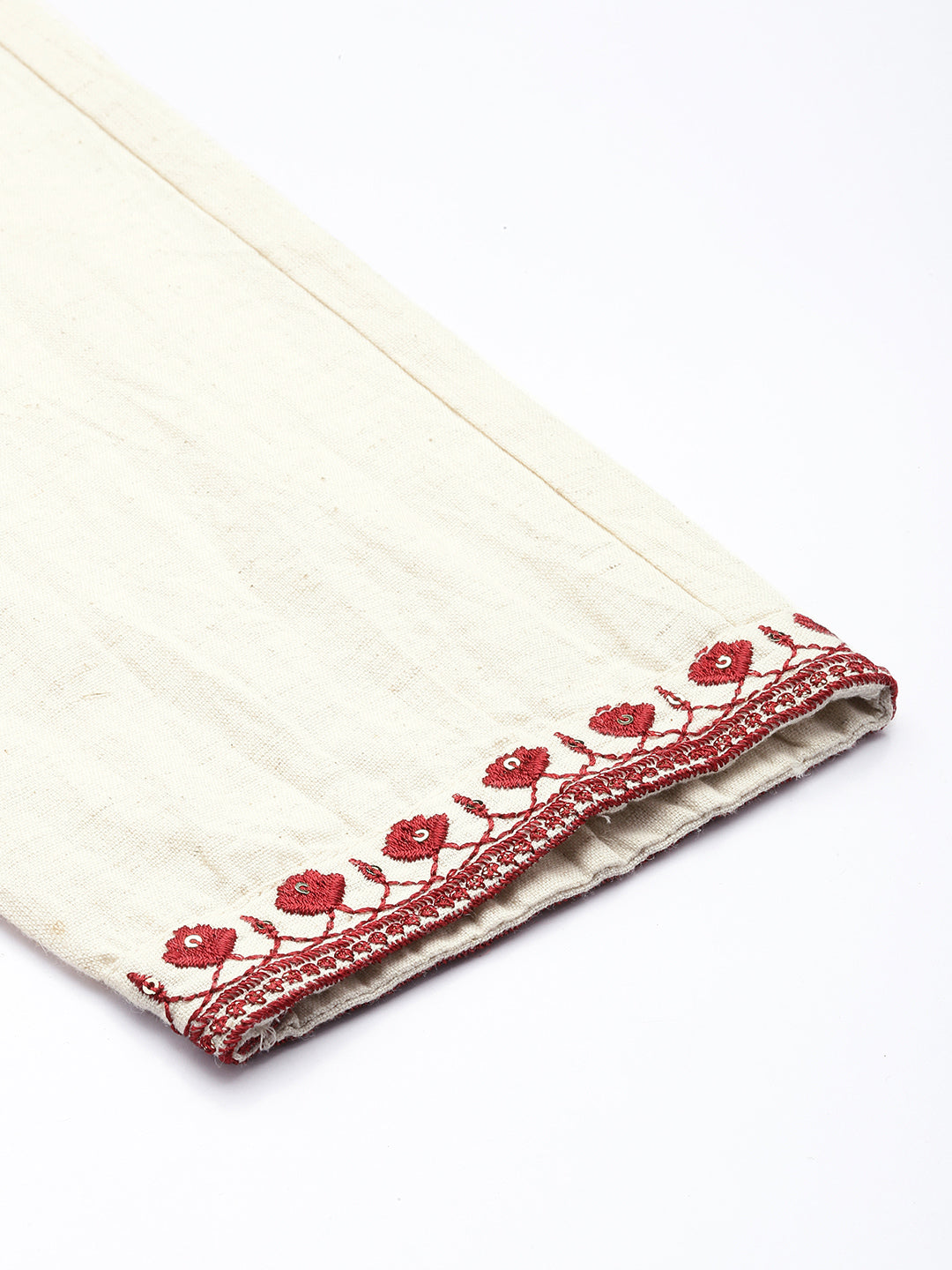 Vedic Women Embroidered A-Line Kurta Pant with dupatta