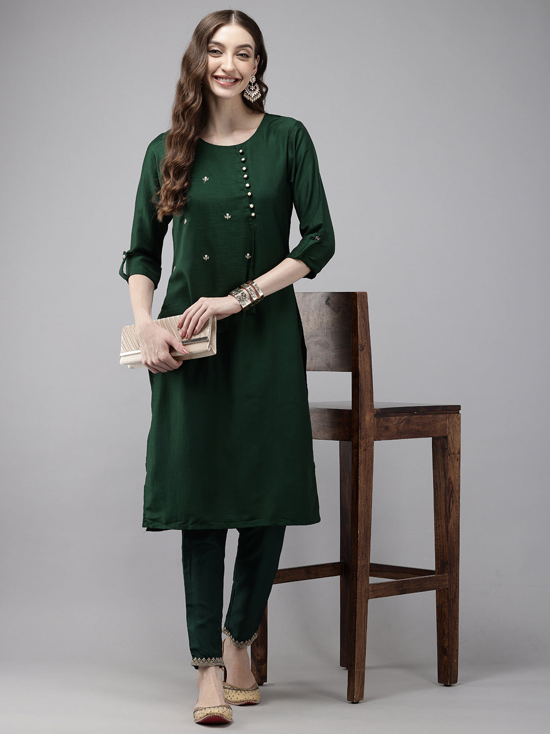 Vedic Women Embroidery Kurta - Vedic Apparel Private Limited