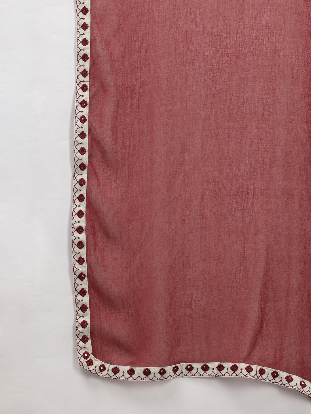 Vedic Women Embroidered A-Line Kurta Pant with dupatta