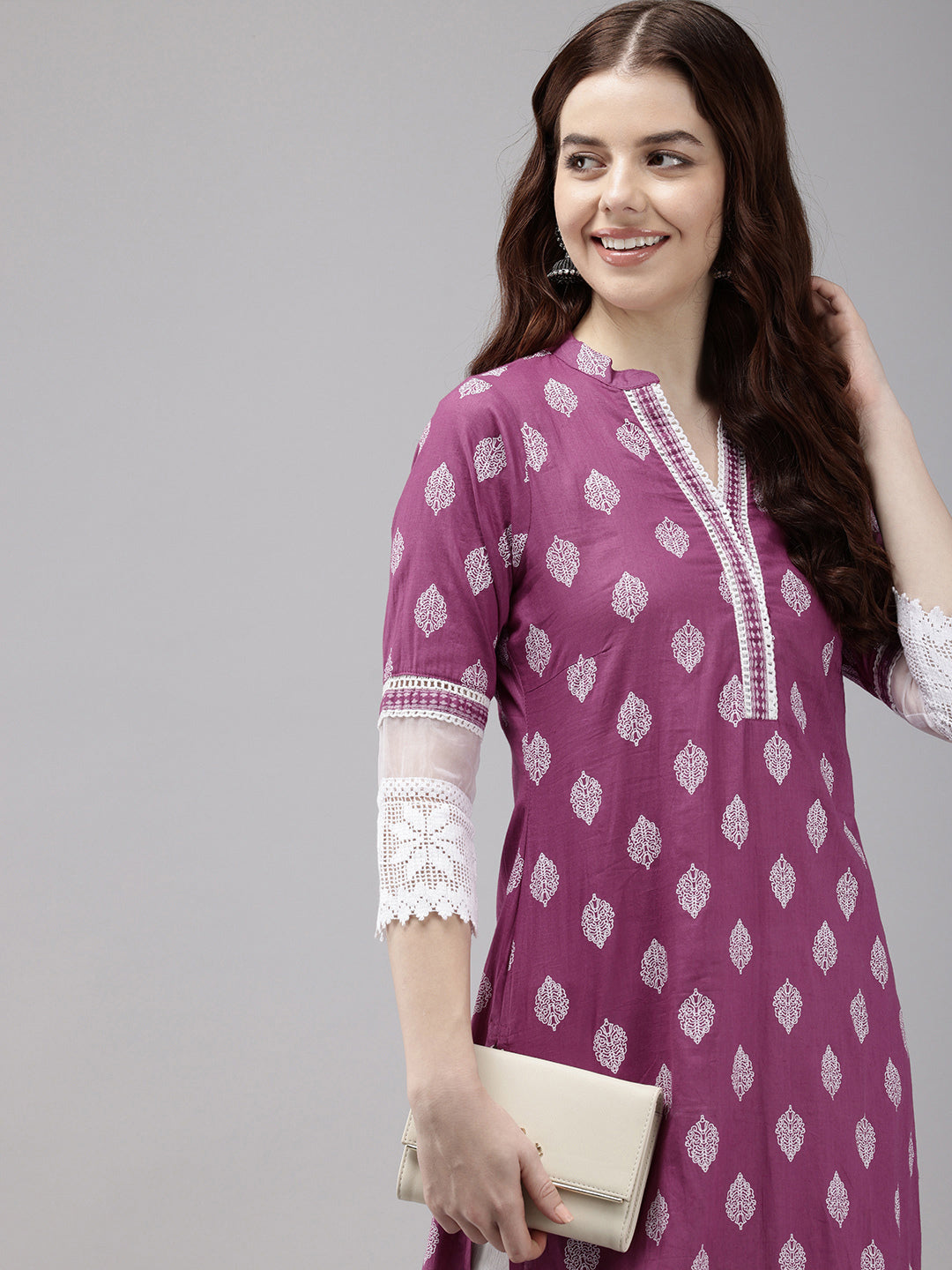 Vedic Women Printed Kurta