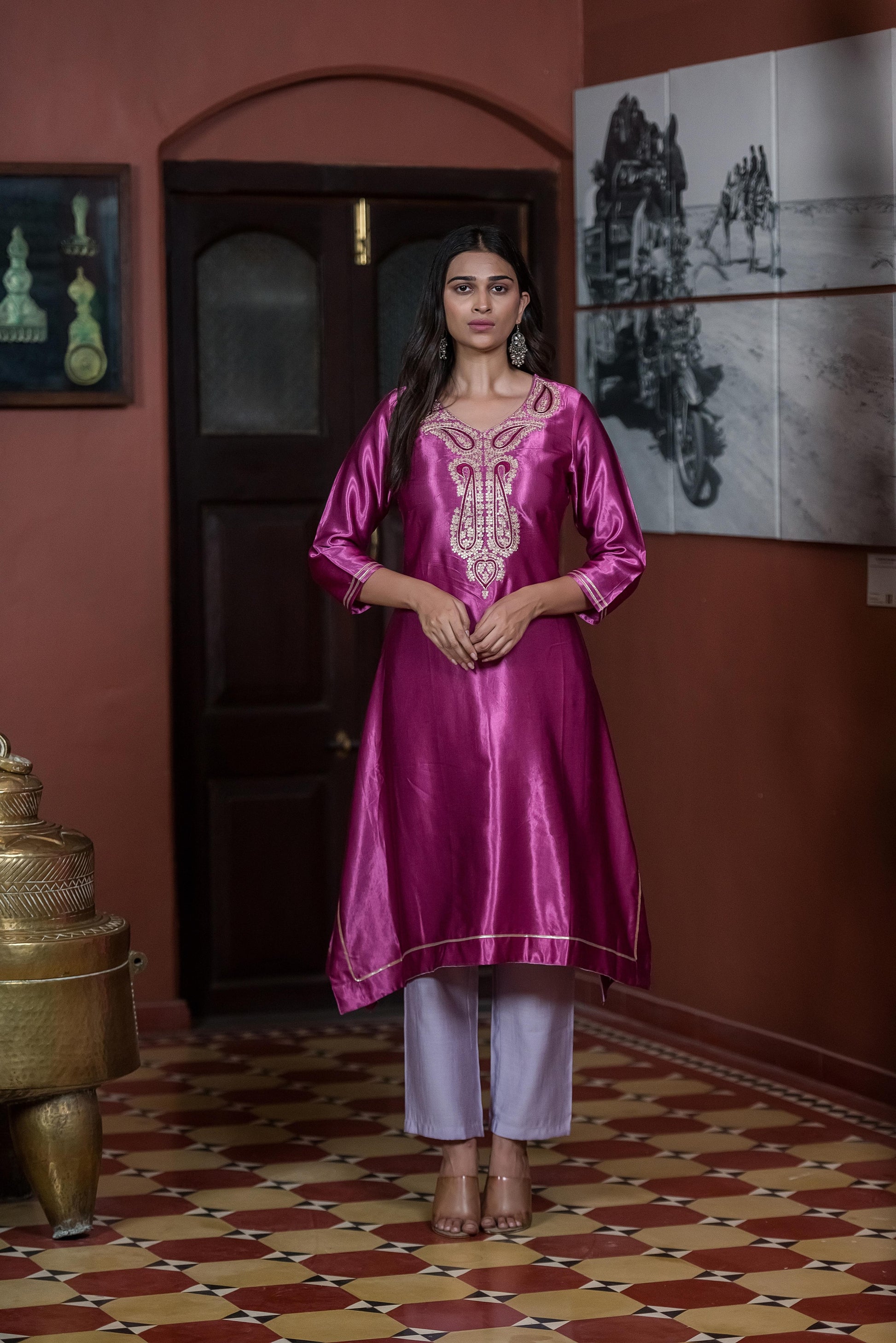 Elegant Gaji co-ord set