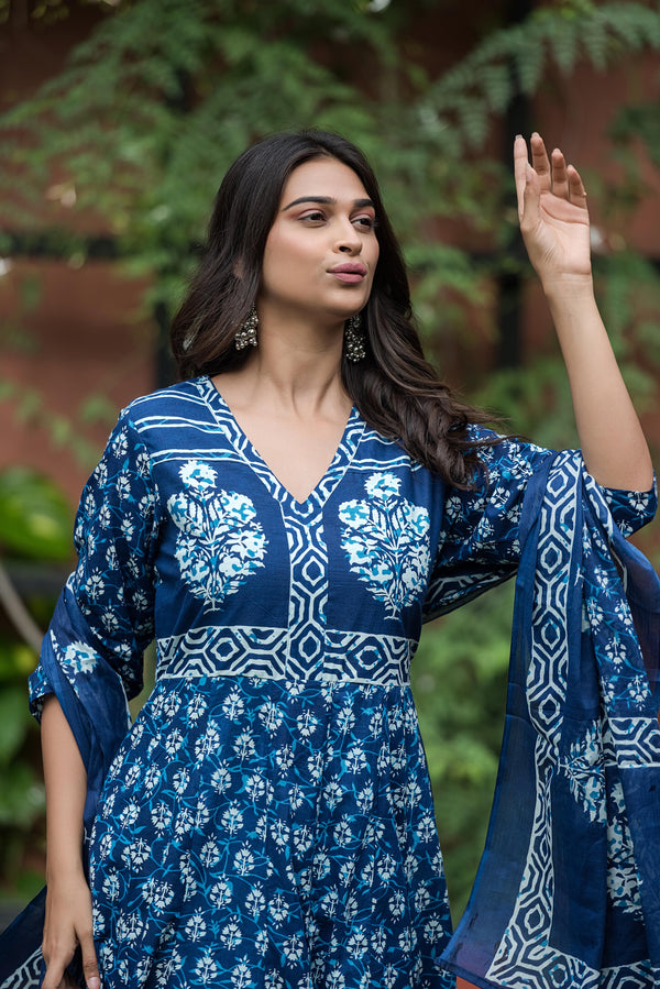Timeless elegant Blue kurta