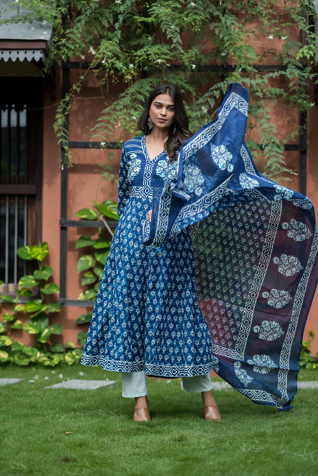 Timeless elegant Blue kurta