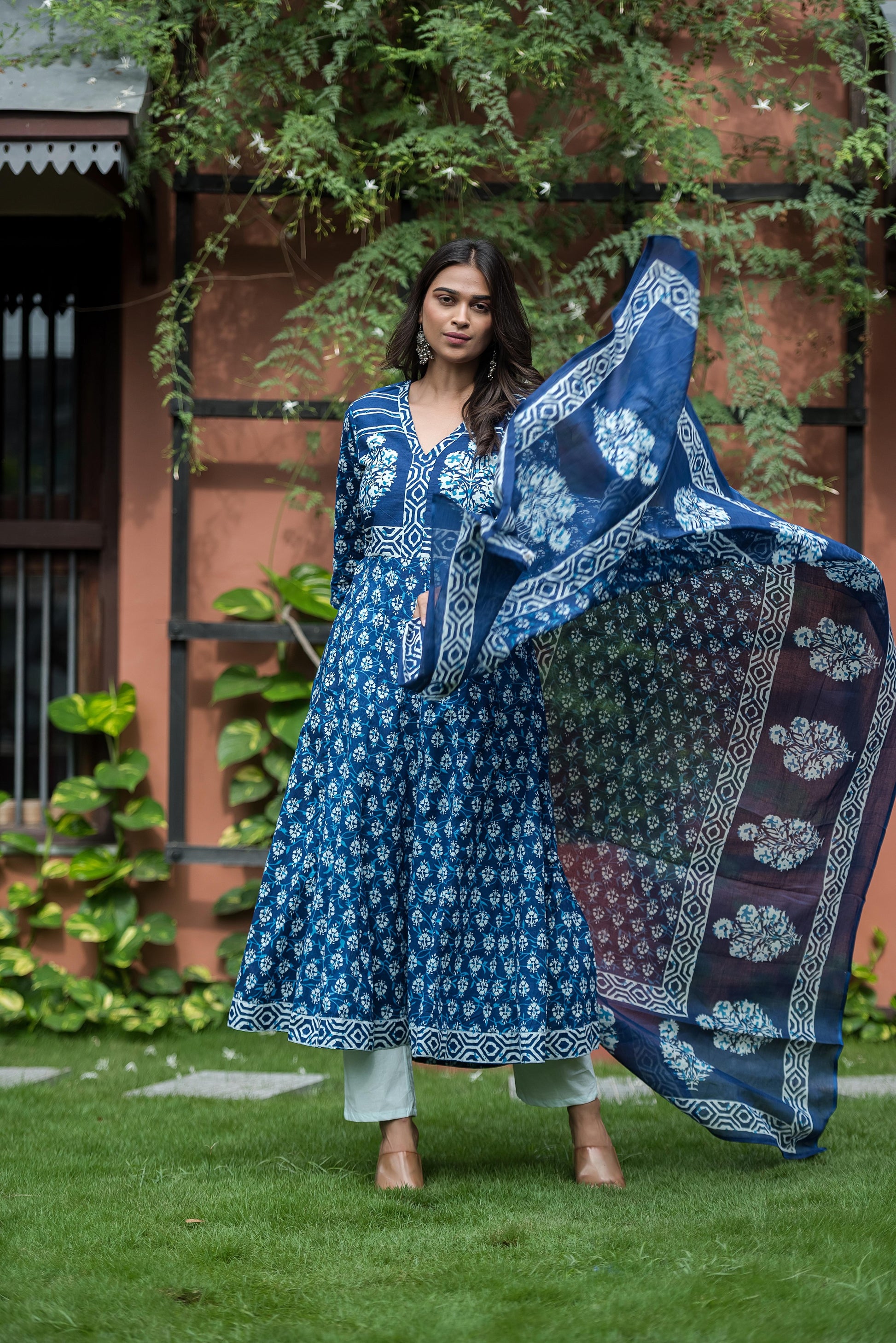 Timeless elegant Blue kurta