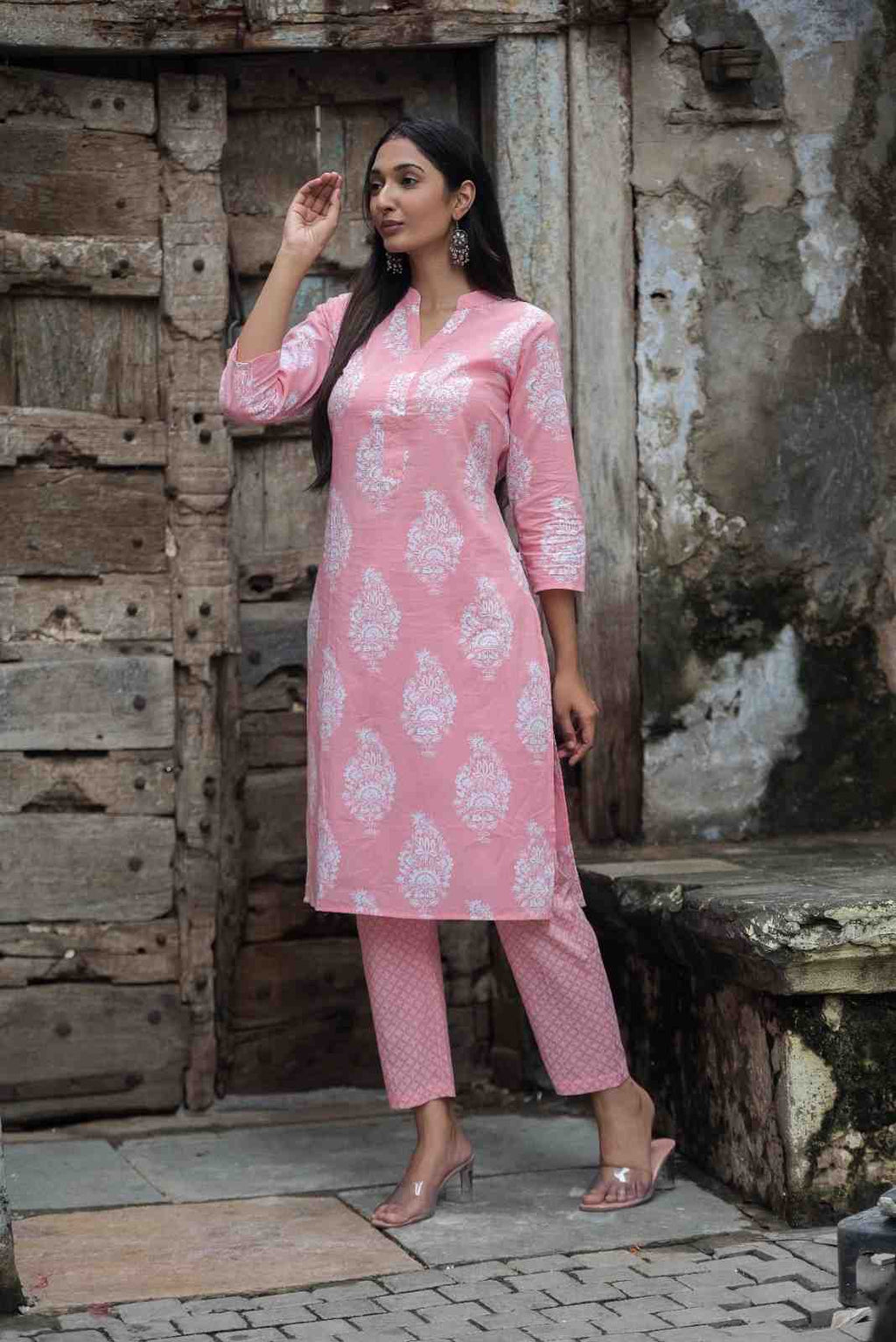 Elegant pink co-ord set