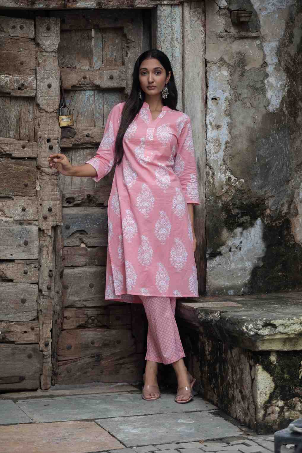 Elegant pink co-ord set