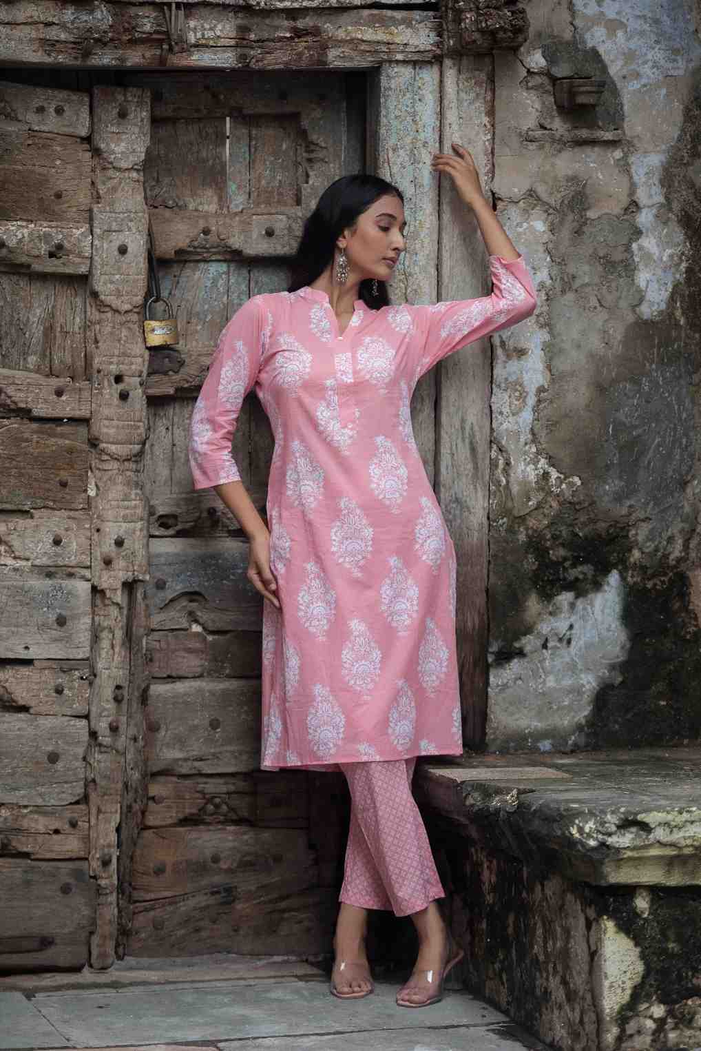 Elegant pink co-ord set