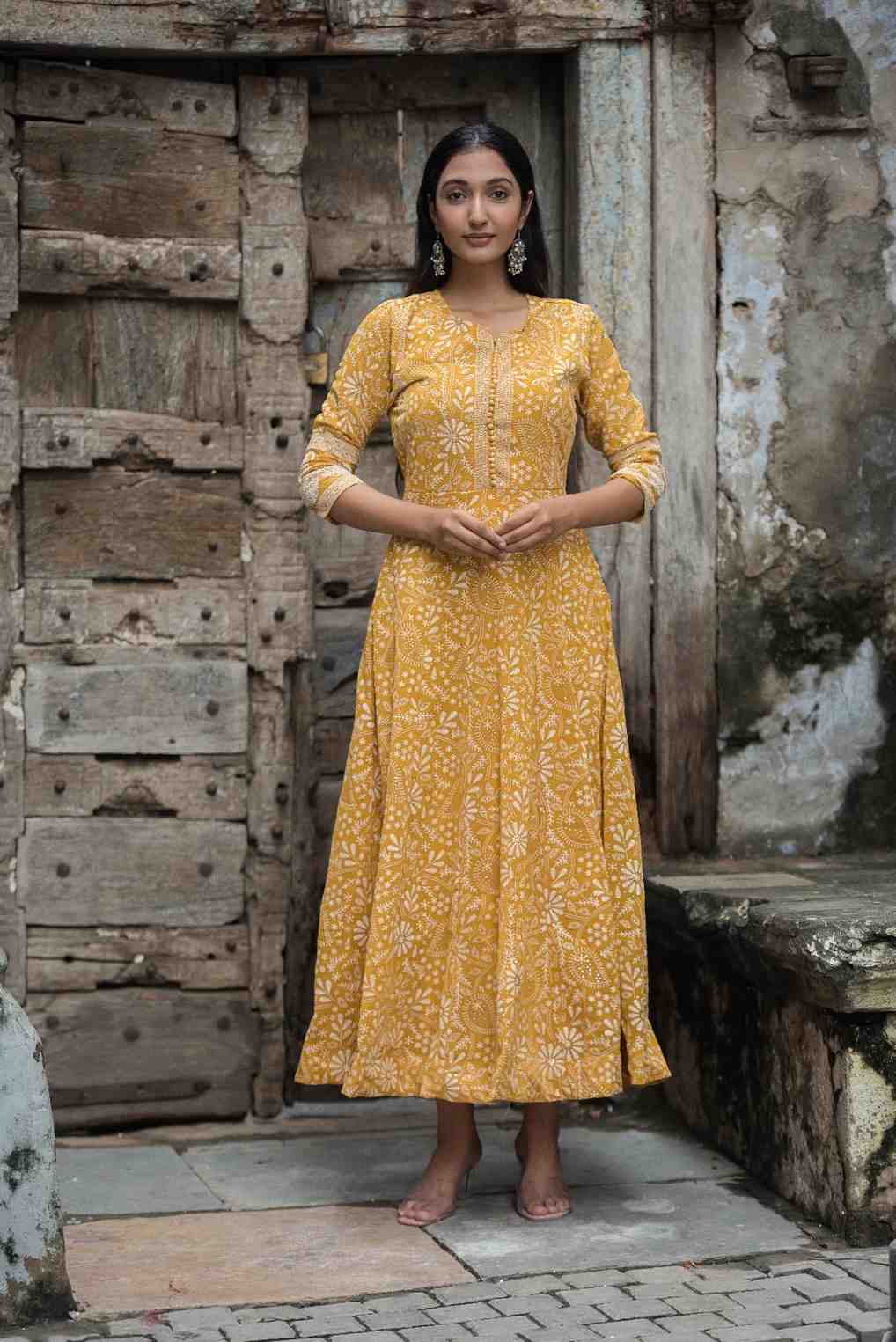 Exquisitely  crafted double-layer gown