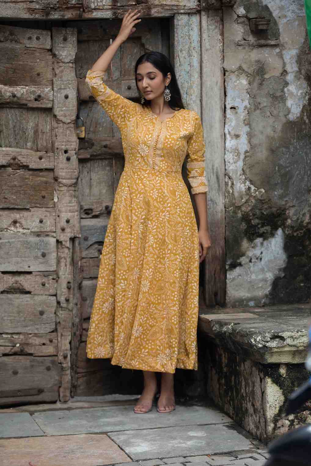 Exquisitely  crafted double-layer gown