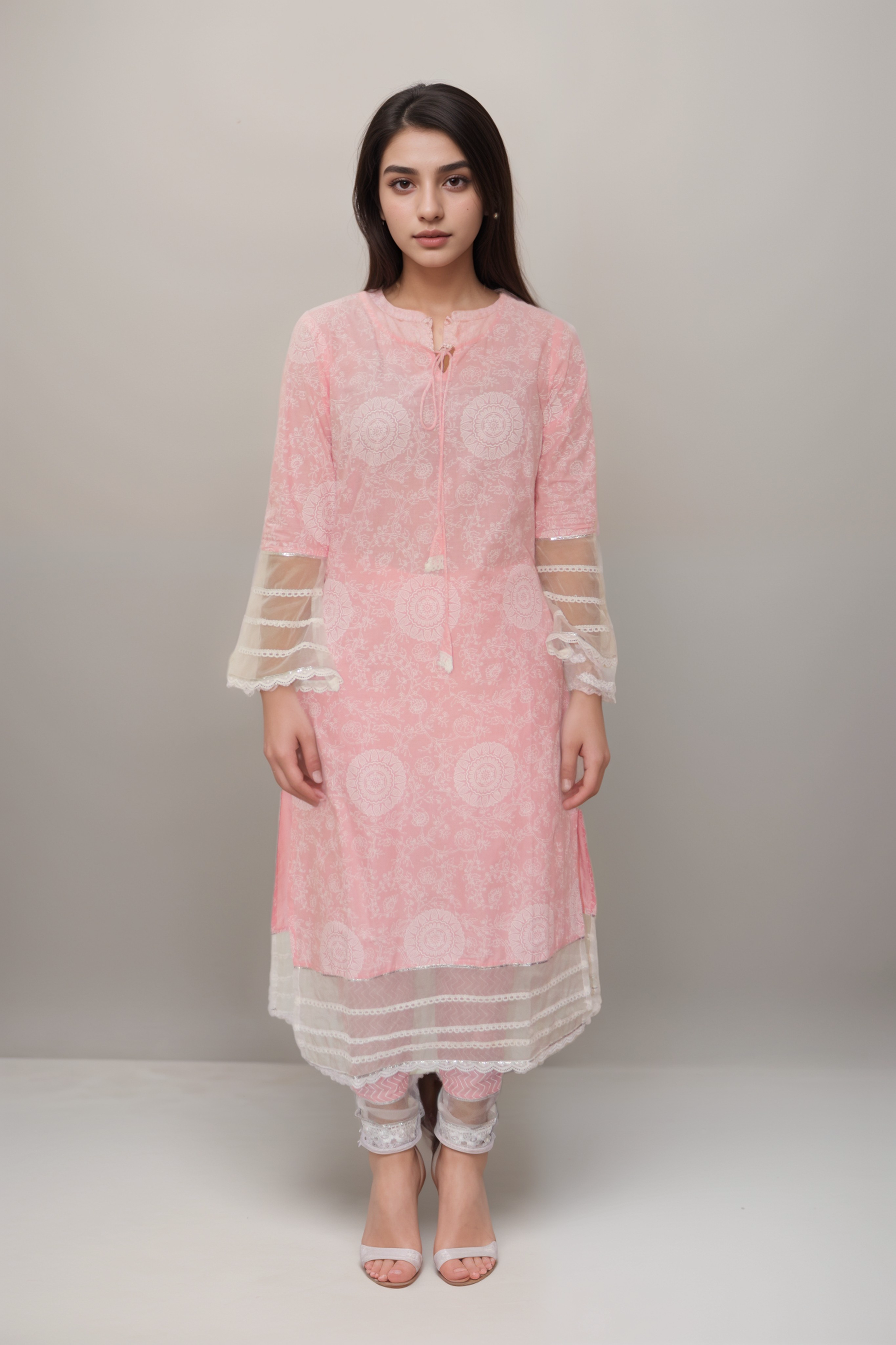 Vedic embroidered kurta & pant.