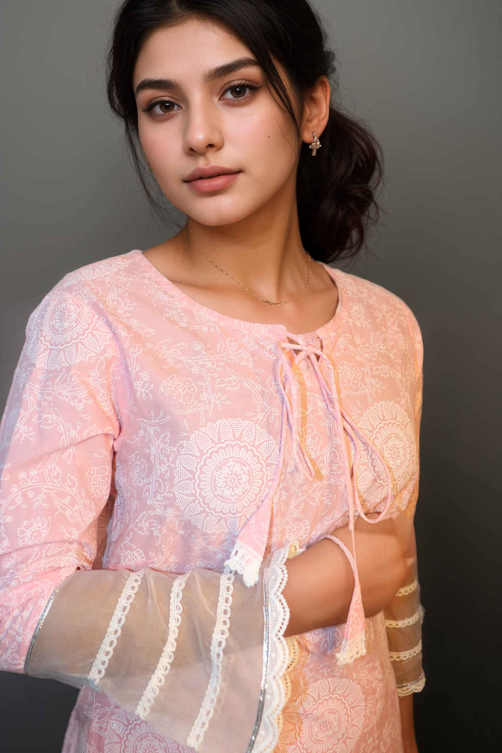 Vedic embroidered kurta & pant.