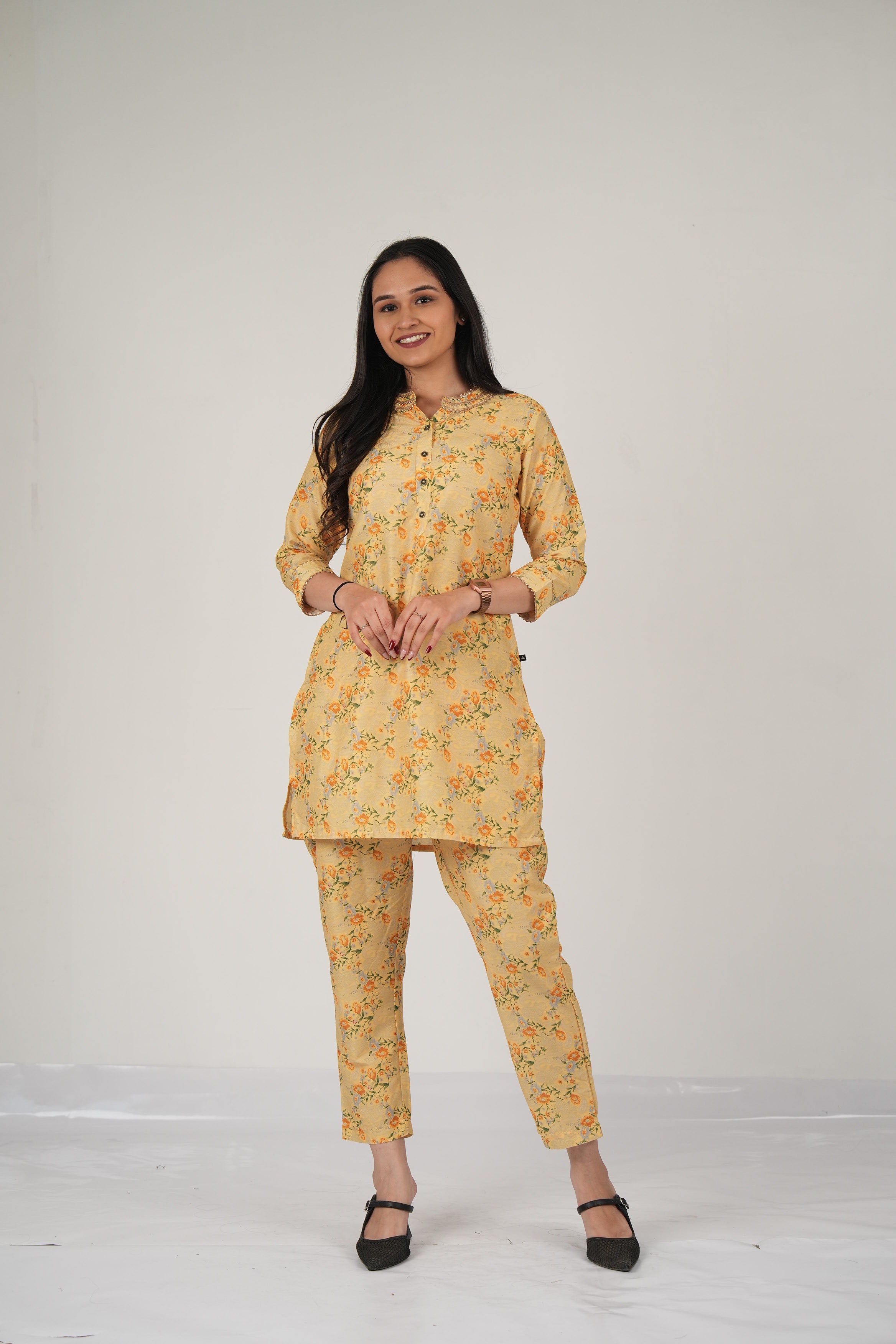 Vedic Apparel Samaira Silk 2-piece set.