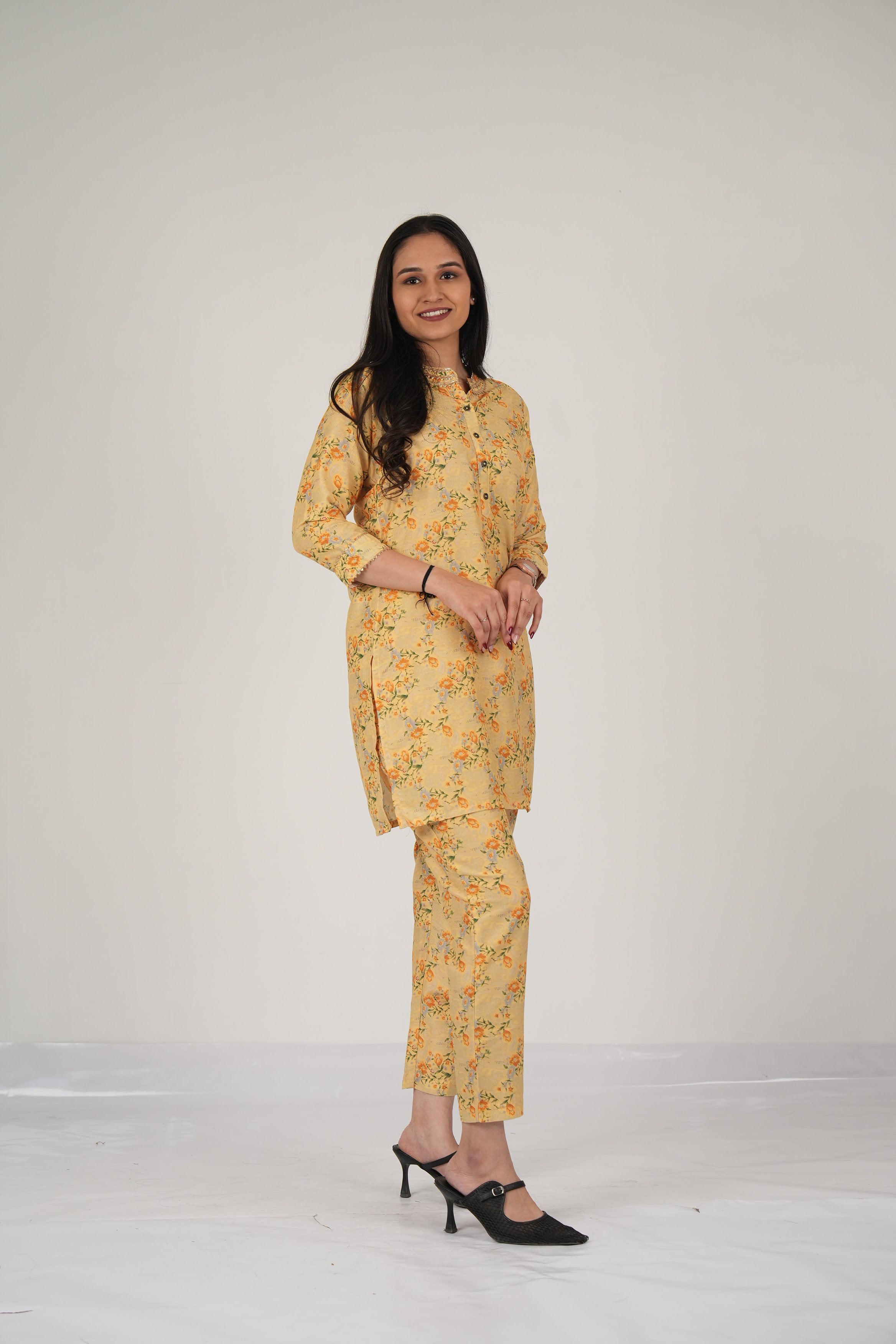 Vedic Apparel Samaira Silk 2-piece set.