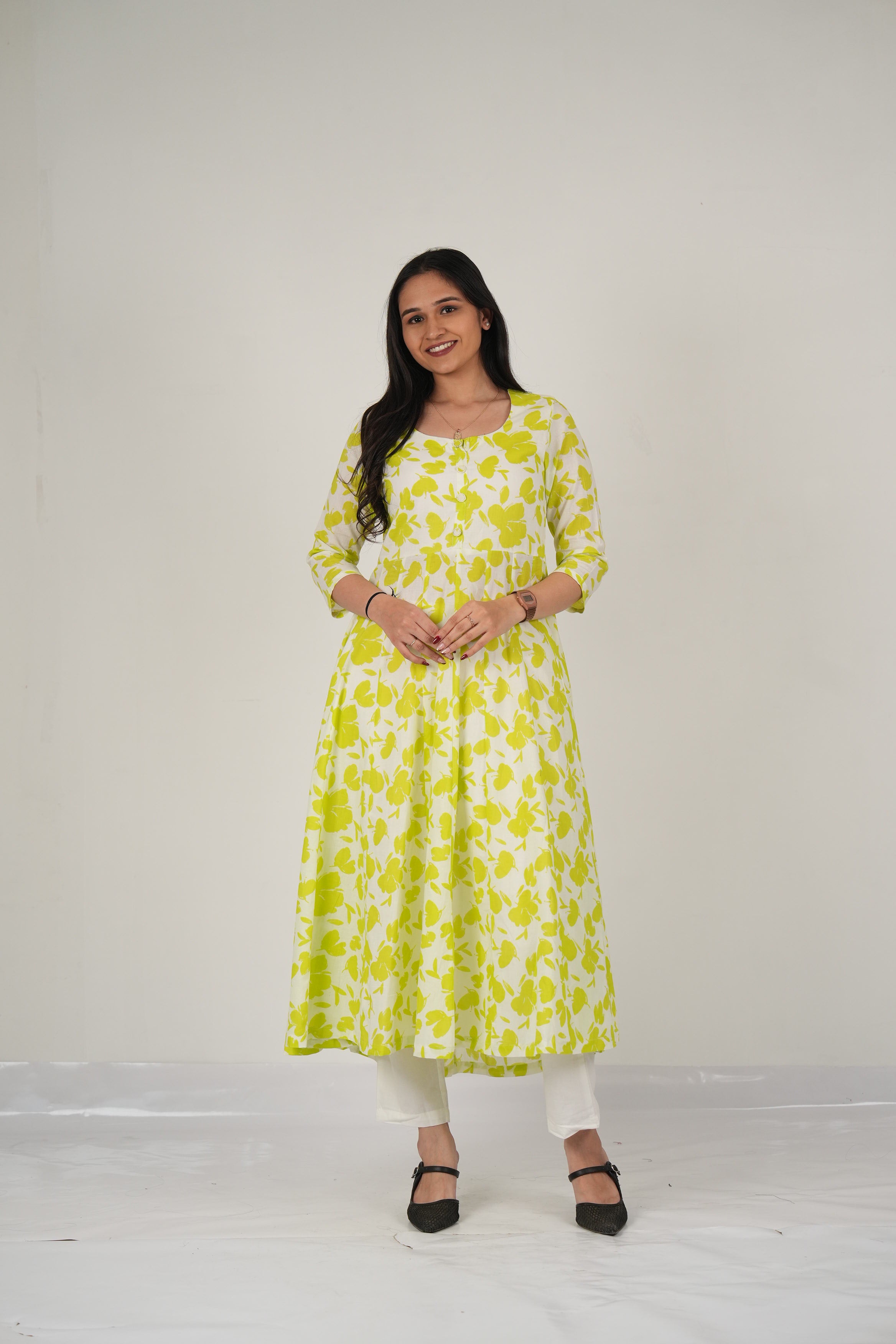 Vedic Apparel Neon kurta set