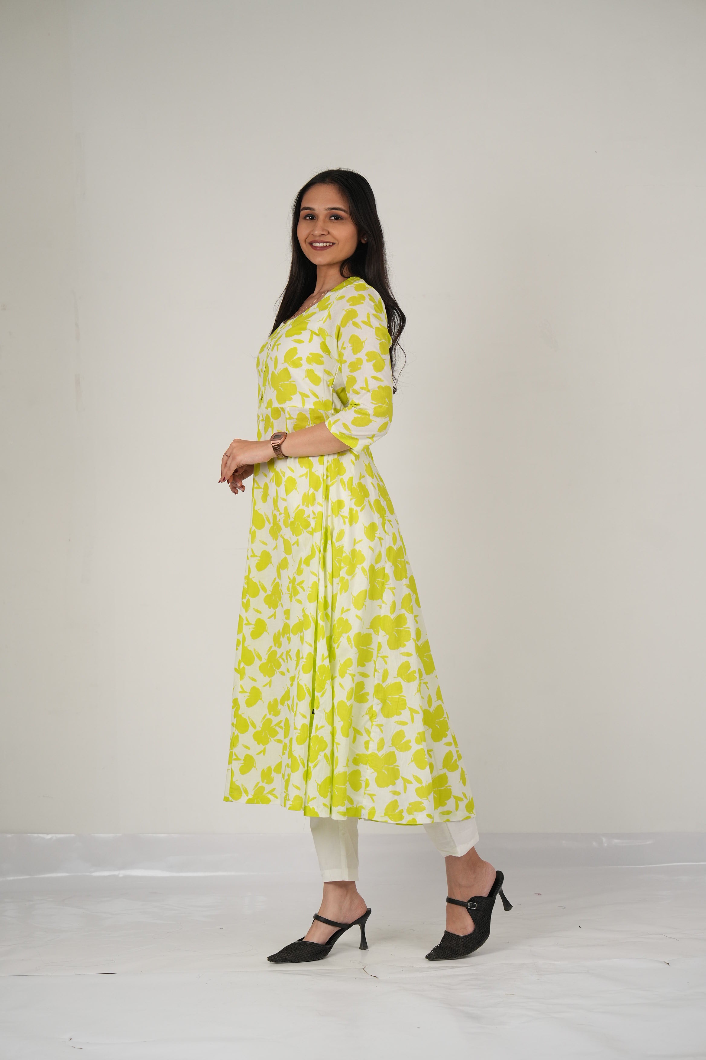 Vedic Apparel Neon kurta set